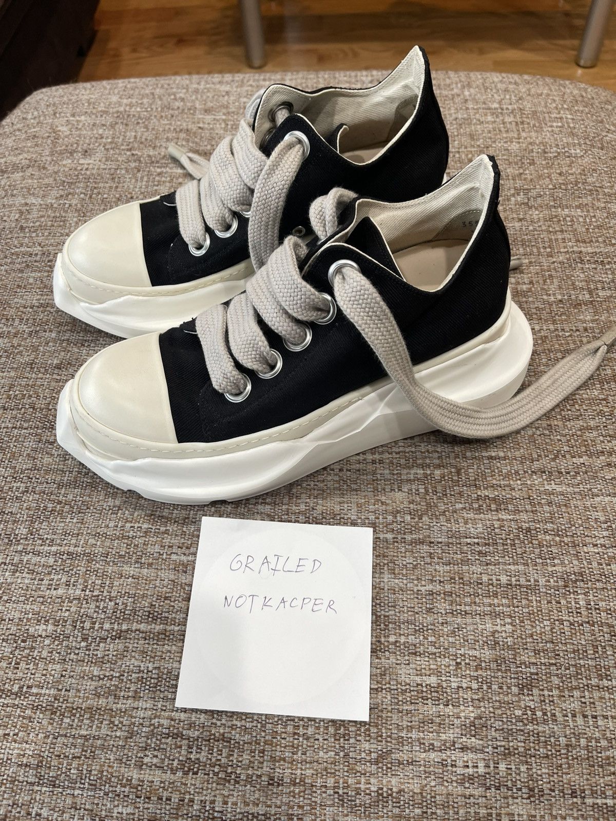 Rick Owens Ramones Abstract Jumbo