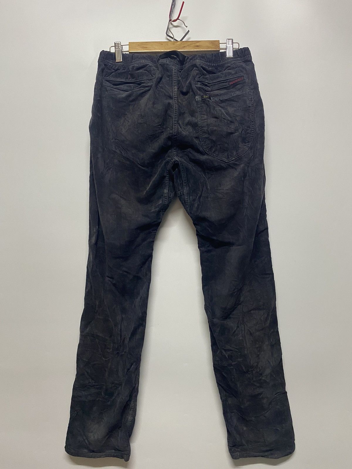 Gramicci Gramicci Original Freedom Corduroy Belted Navy Pants Size US 30 / EU 46 - 2 Thumbnail