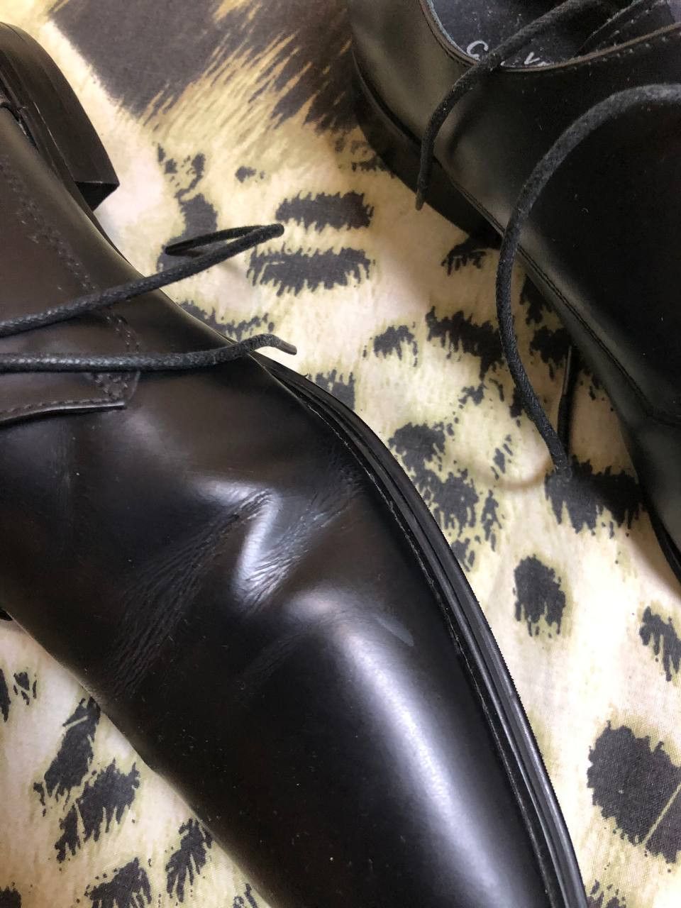 Versace VERSACE COLLECTION Toe Oxford LEATHER Shoes Size US 10 / EU 43 - 13 Thumbnail