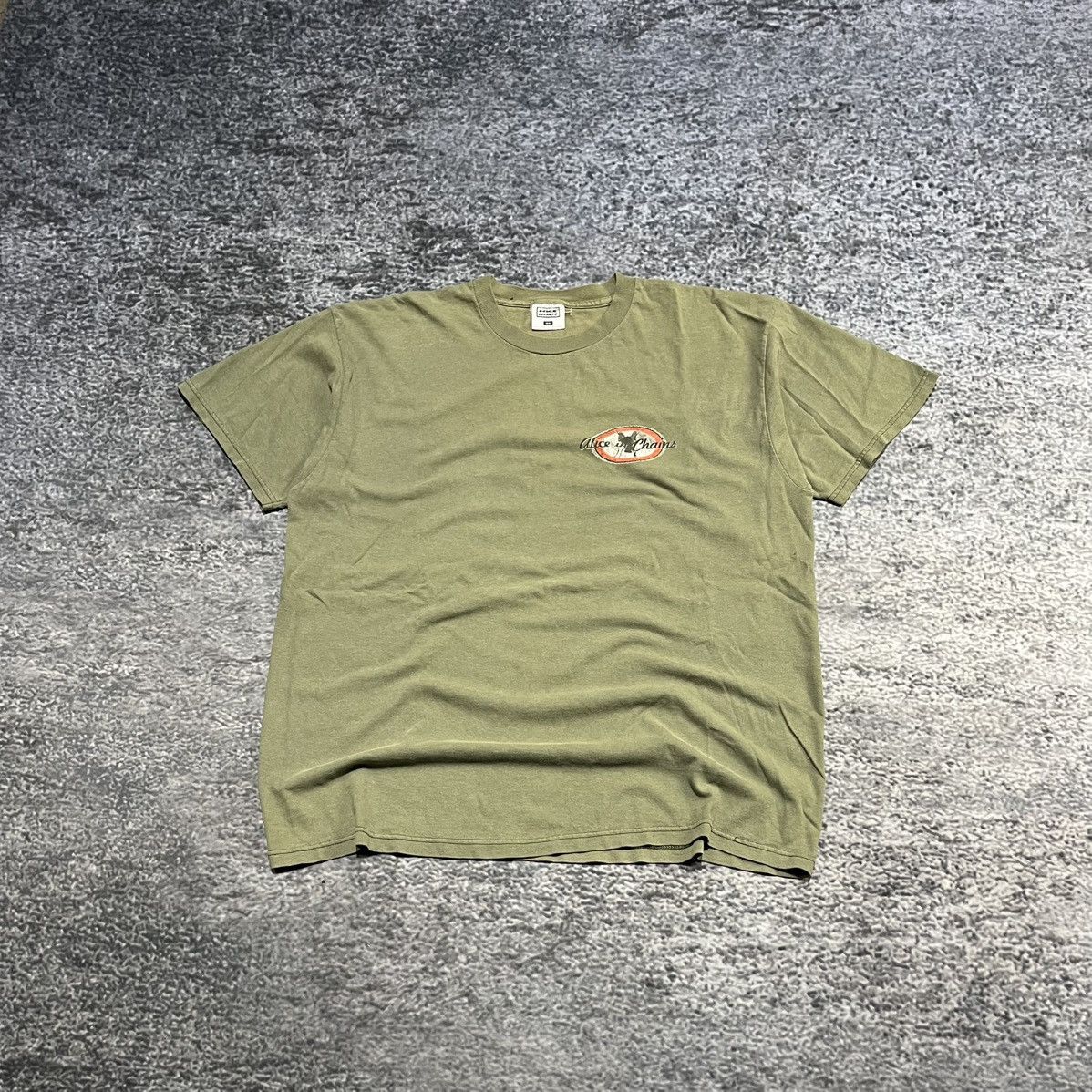 Vintage VINTAGE 90s ALICE IN CHAINS JAR OF FLIES T SHIRT GREEN XL Size US XL / EU 56 / 4 - 1 Thumbnail