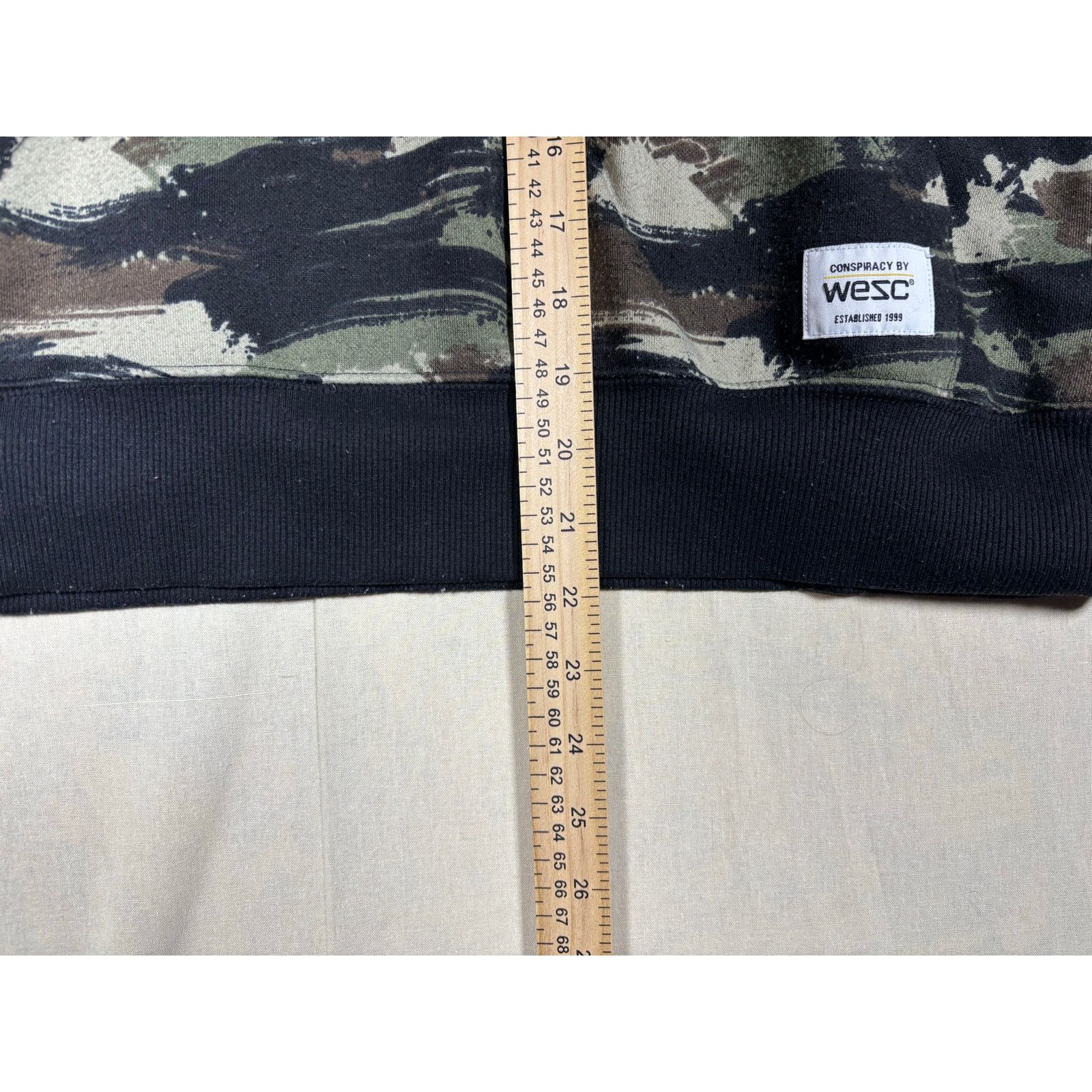 WeSC WeSC Conspiracy Camo Pullover Hoodie Men’s Small Streetwear Size M / US 6-8 / IT 42-44 - 9 Thumbnail