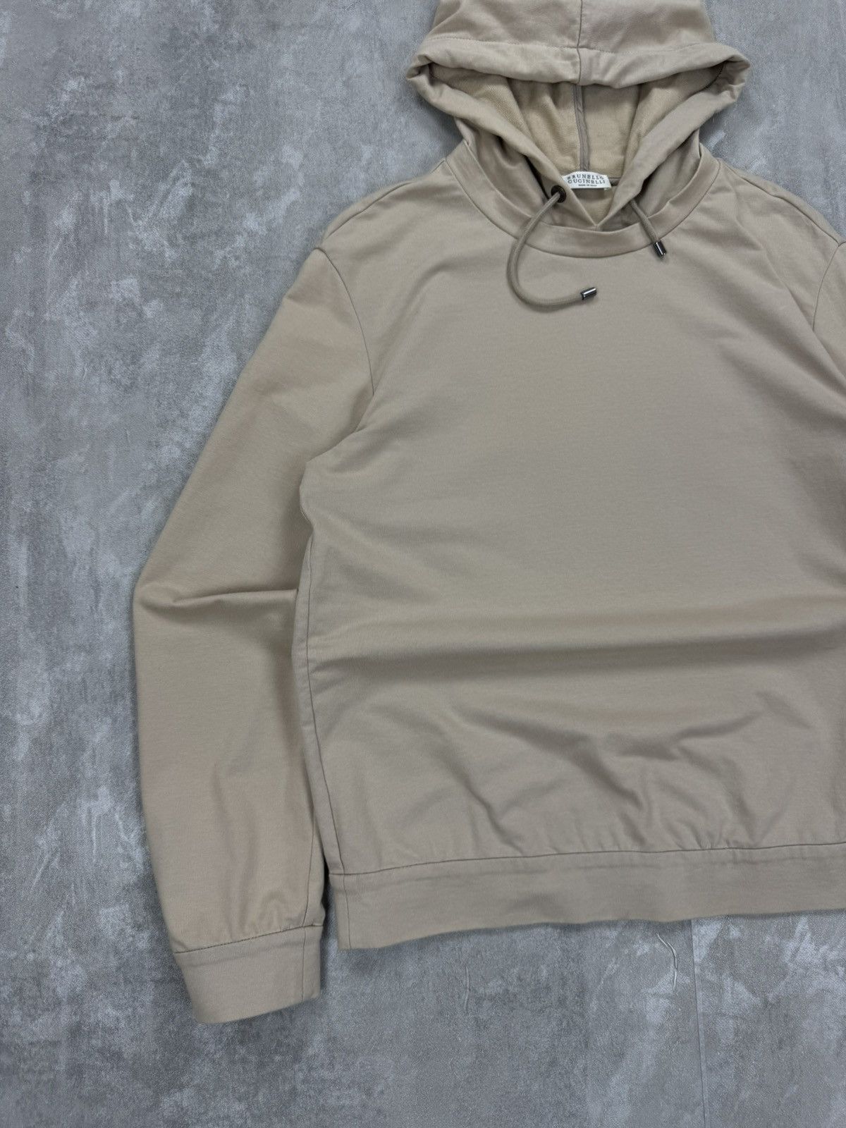 Brunello Cucinelli Brunello Cucinelli hoodie beige pullover Mens size S Size US S / EU 44-46 / 1 - 3 Thumbnail