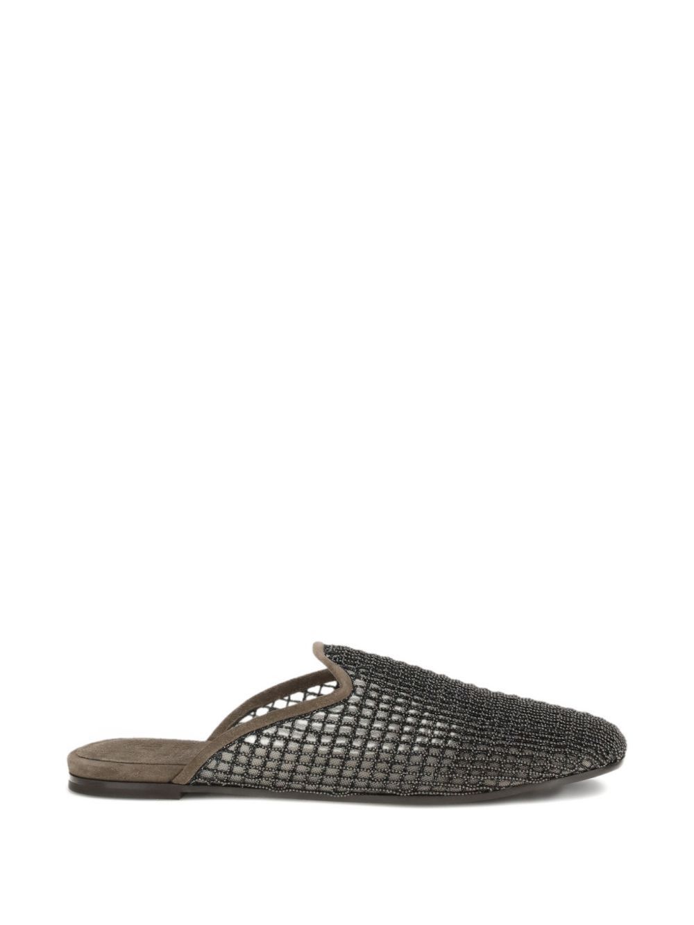 Brunello Cucinelli LEATHER SLIPPERS Size US 8 / IT 38 - 1 Thumbnail