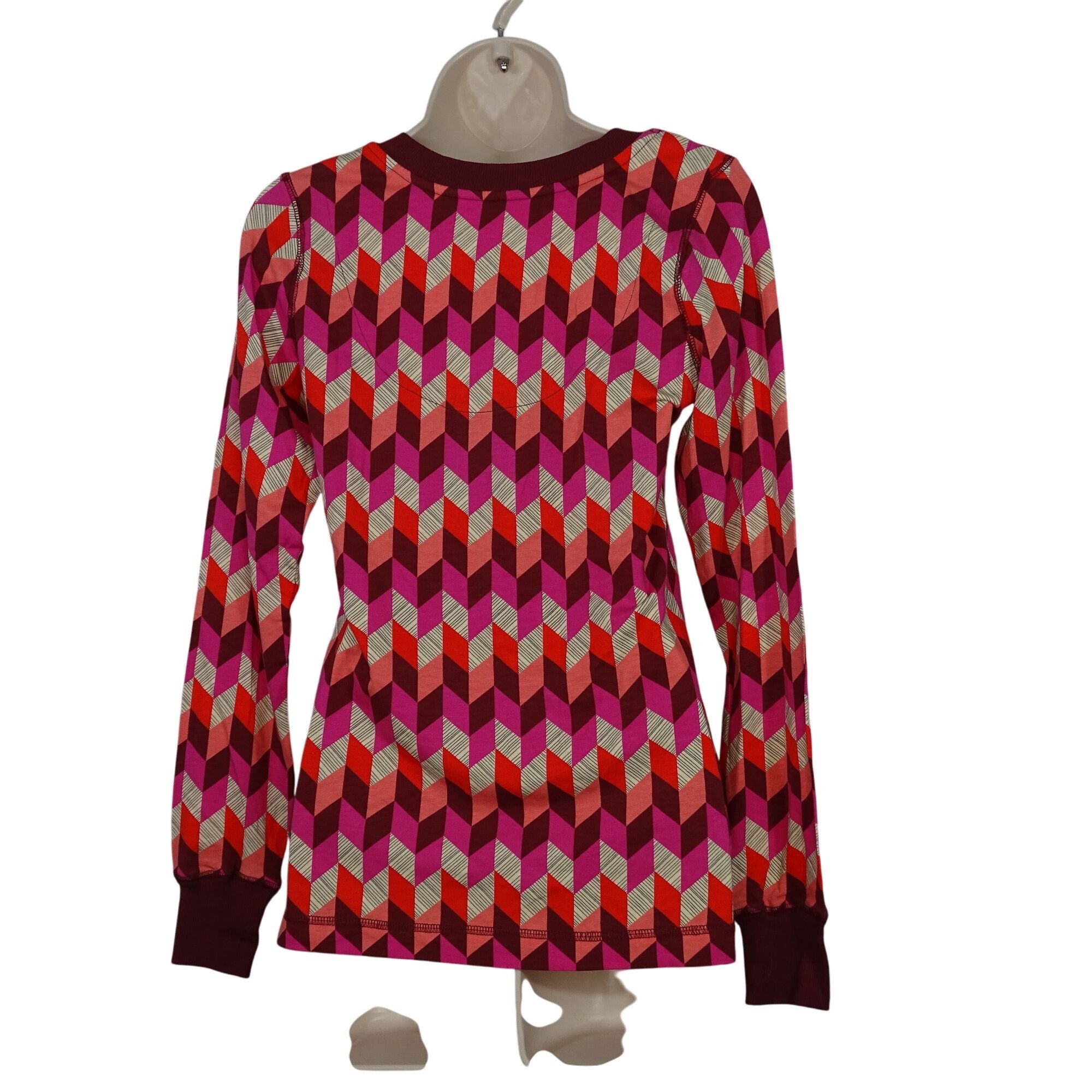 Vera Bradley Vera Bradley Henley Pajama Top Bohemian Chevron Women Size S Size S / US 4 / IT 40 - 4 Thumbnail