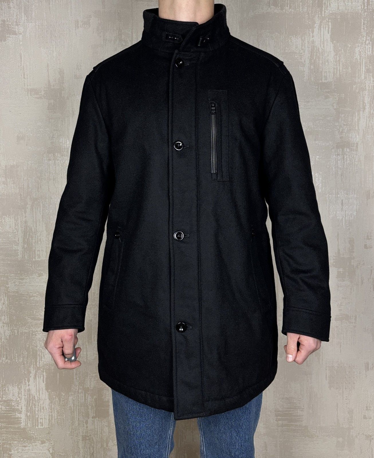 Hugo Boss Hugo Boss Conaz2 Wool Blend Coat Men's Size EU 58 / US 48R Size US XXL / EU 58 / 5 - 2 Thumbnail