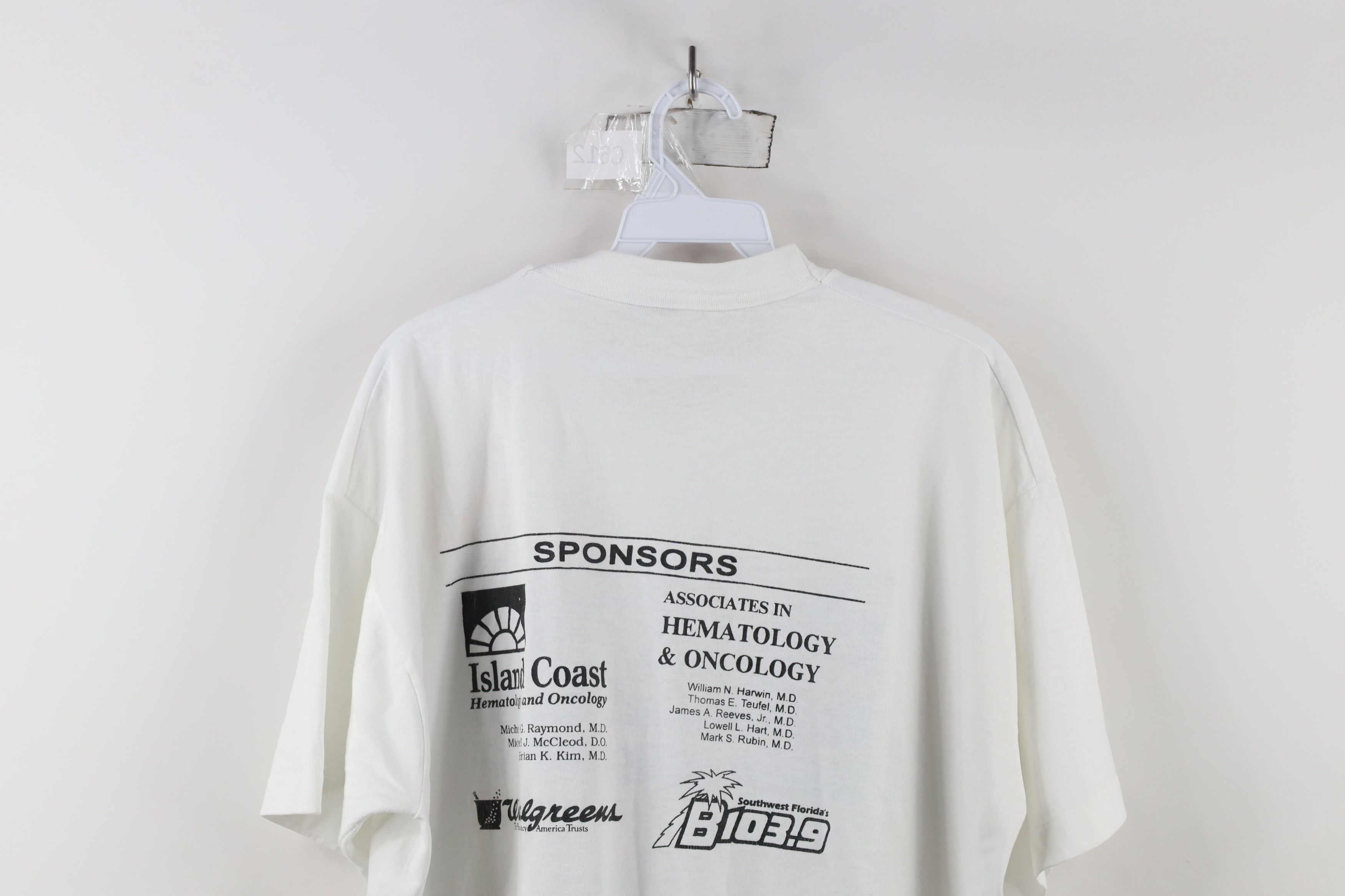 Vintage Vintage 90s American Society Making Strides T-Shirt USA Size US XL / EU 56 / 4 - 11 Thumbnail