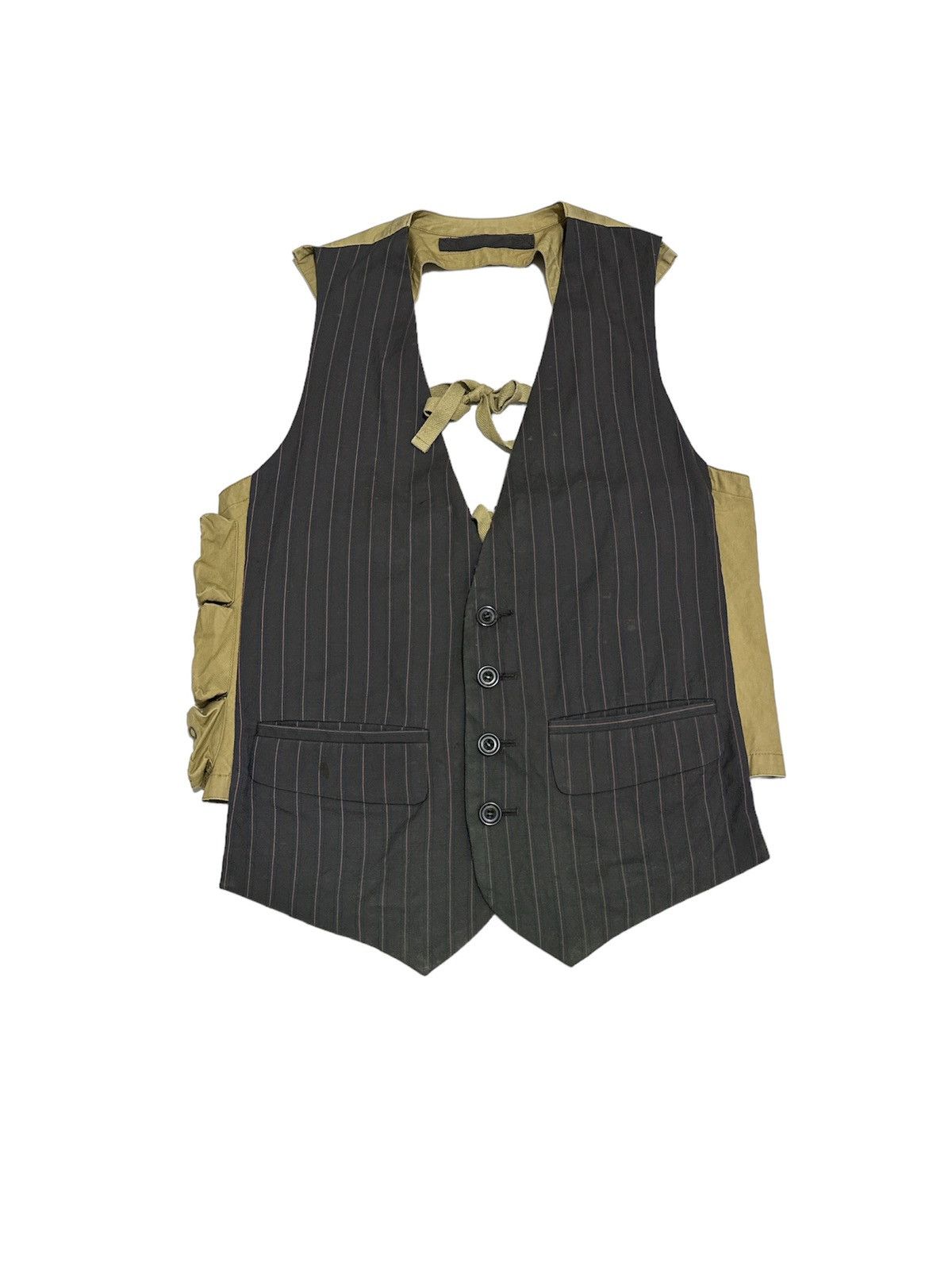 Maison MIHARA YASUHIRO Archived Miharayasuhiro Bondage Docking Vest Tactical Pocket Size US M / EU 48-50 / 2 - 1 Thumbnail