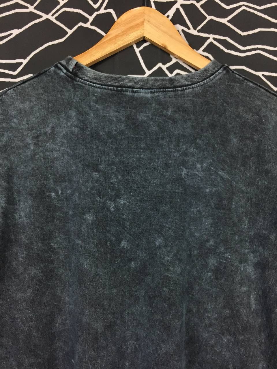 Vintage Ying & Yang Tibetan Scripted All Over Print Stonewash Tee Size US L / EU 52-54 / 3 - 8 Thumbnail