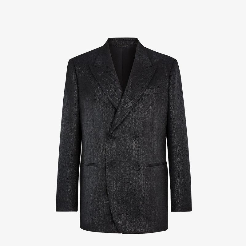 Fendi o1B3y1r0526 Jacket in Black Size US S / EU 44-46 / 1 - 1 Thumbnail