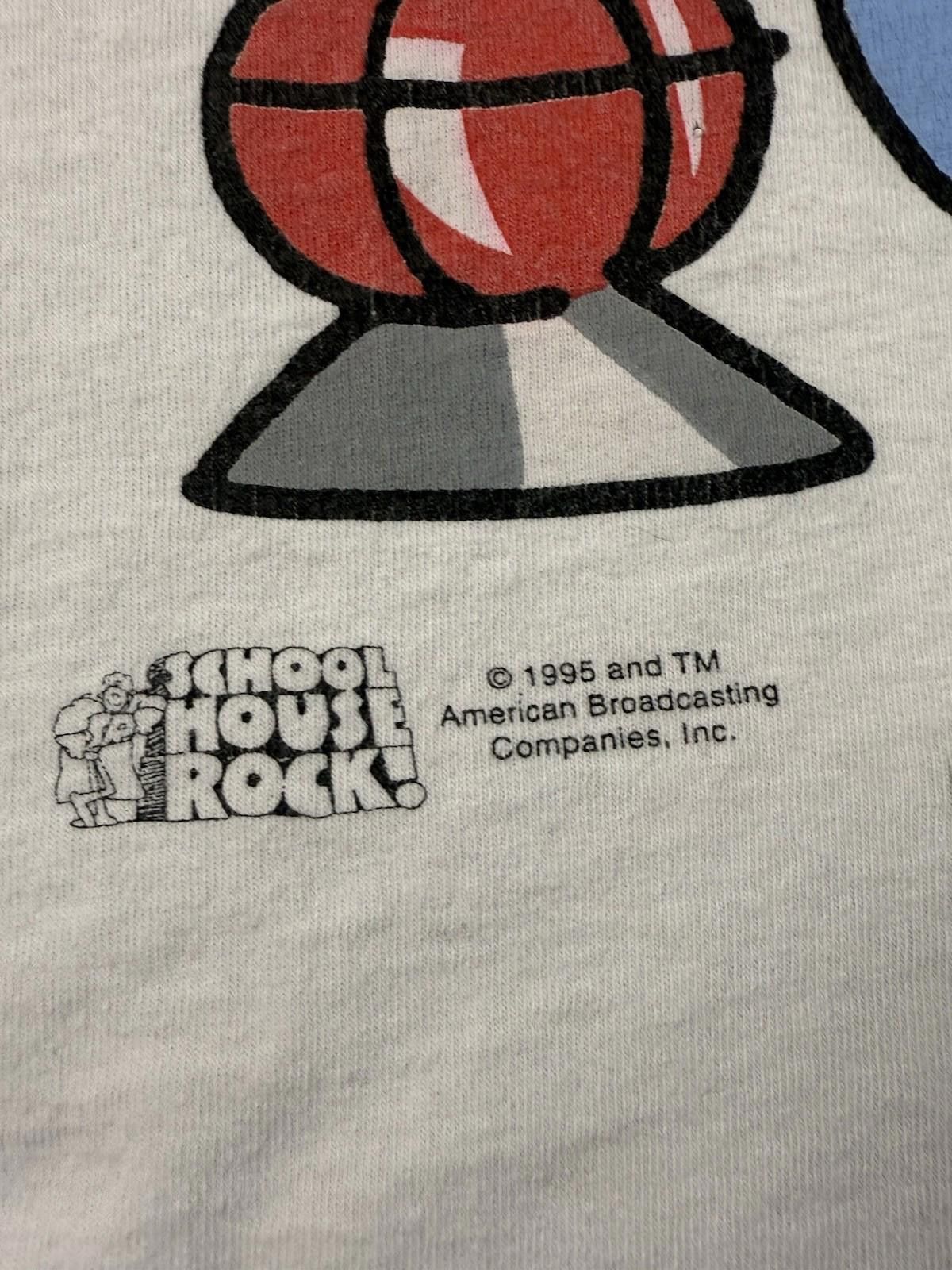 Changes Vintage 1995 School House Rock Conjunction Shirt Size XL Size US XL / EU 56 / 4 - 6 Thumbnail