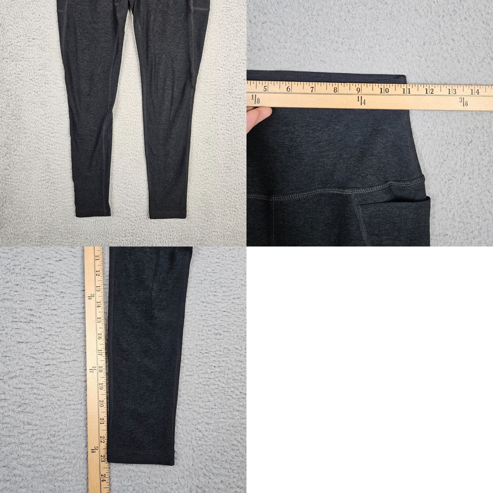 Beyond Yoga Beyond Yoga Womens Dark Gray Leggings S – Athletic Style, Sports Size 28" / US 6 / IT 42 - 8 Thumbnail
