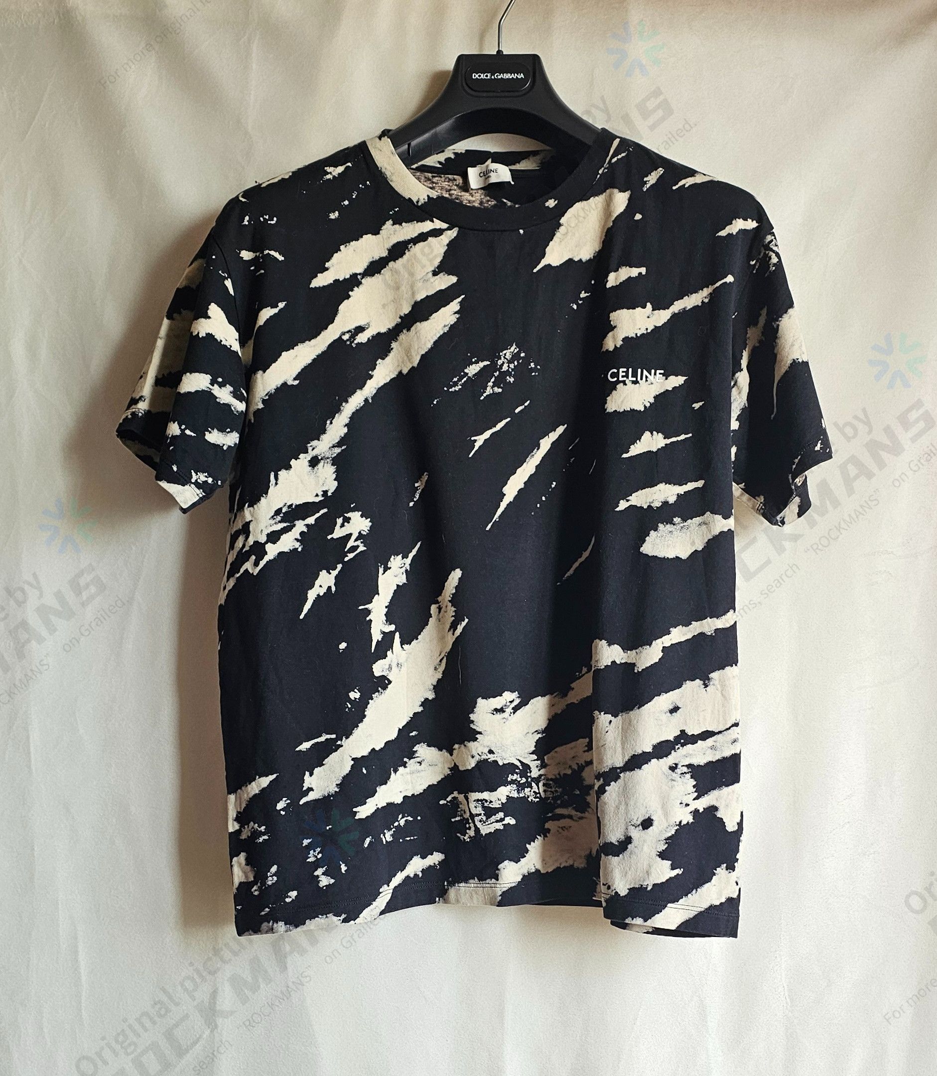 Celine CELINE Men's Tie-Dye Oversize T-Shirt Size M Size US M / EU 48-50 / 2 - 2 Thumbnail
