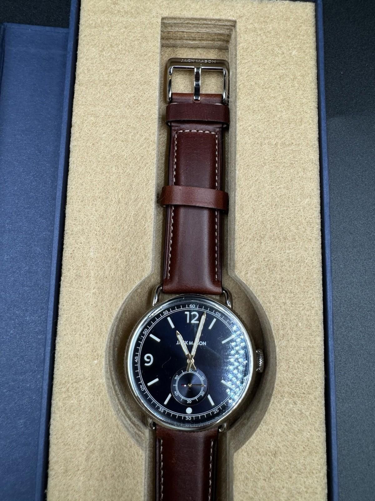 Other Jack Mason JM-A601-003 Avigator 3 Hand - 45mm Warm Grey Dial Size ONE SIZE - 1 Thumbnail