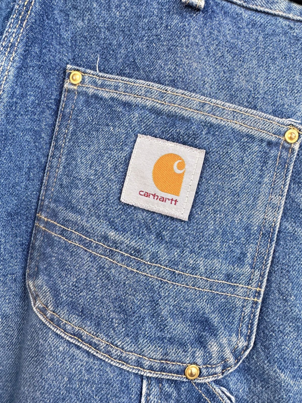 Carhartt Vintage Carhartt Double Knee Faded Blue Denim Jeans Pants Size US 30 / EU 46 - 11 Thumbnail