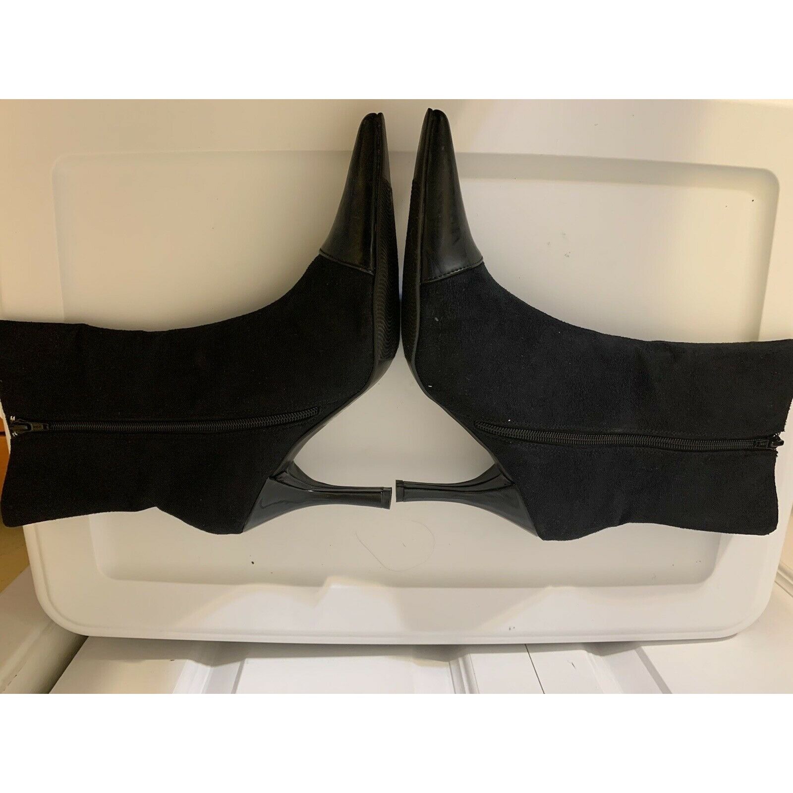 Other Classique Women’s Sz 9M Black Boots 4in Heels Size US 9 / IT 39 - 9 Thumbnail