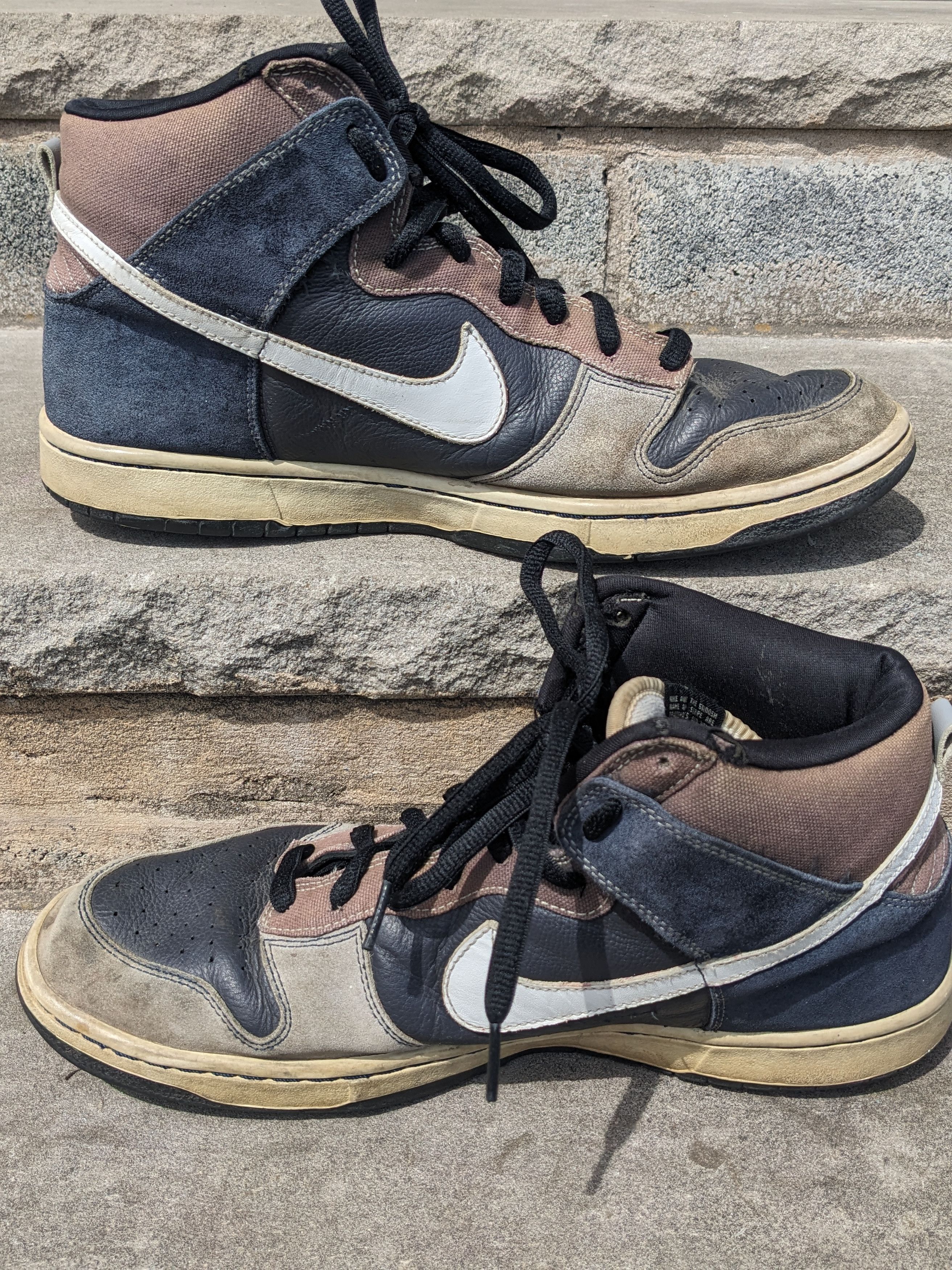Nike × Vintage Vintage 2008 Nike Dunk Pro SB High 305050-015 Size 13 Size US 13 / EU 46 - 2 Thumbnail