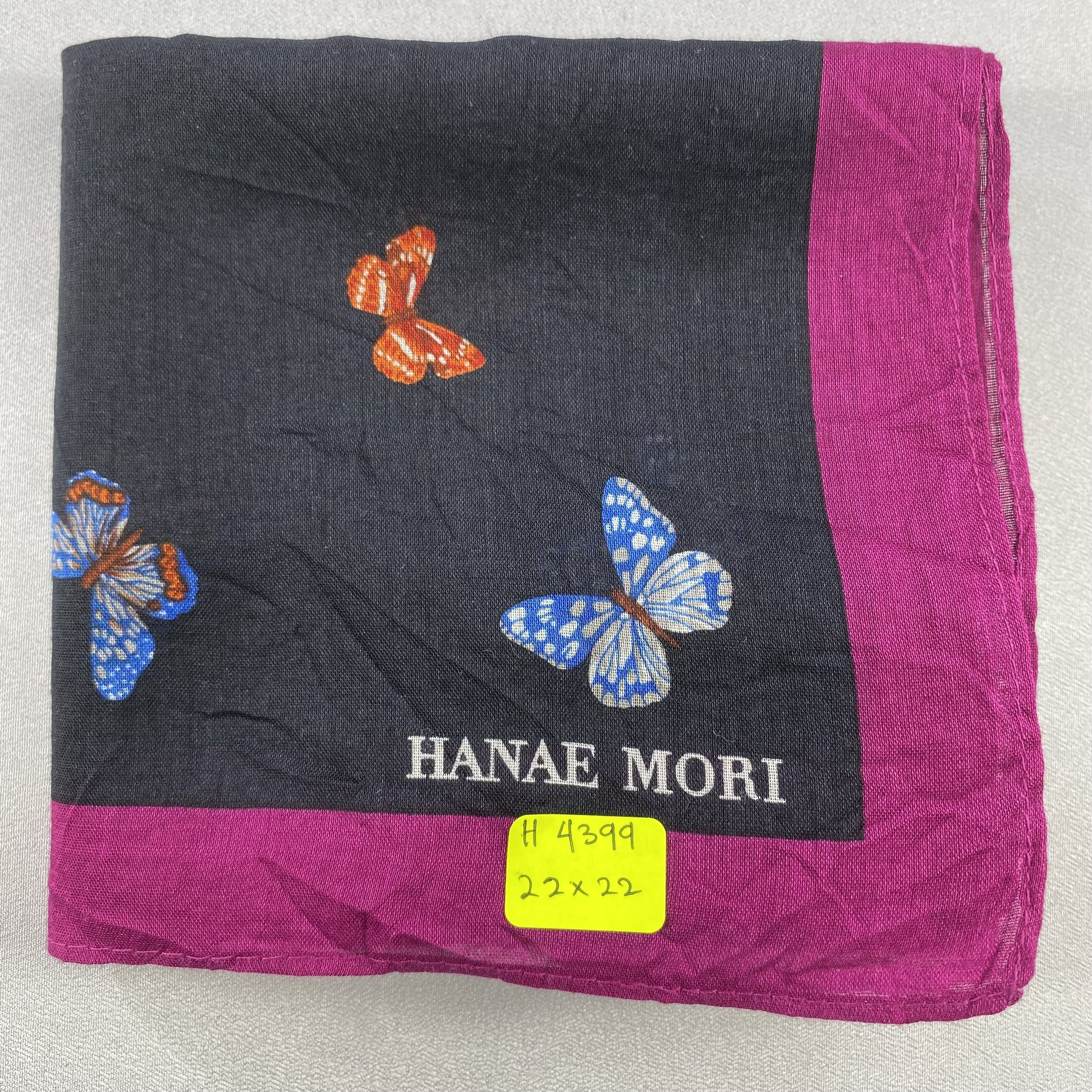 Hanae Mori × Vintage Hanae Mori Bandana/ Handkerchief / Neckerchief Size ONE SIZE - 6 Thumbnail