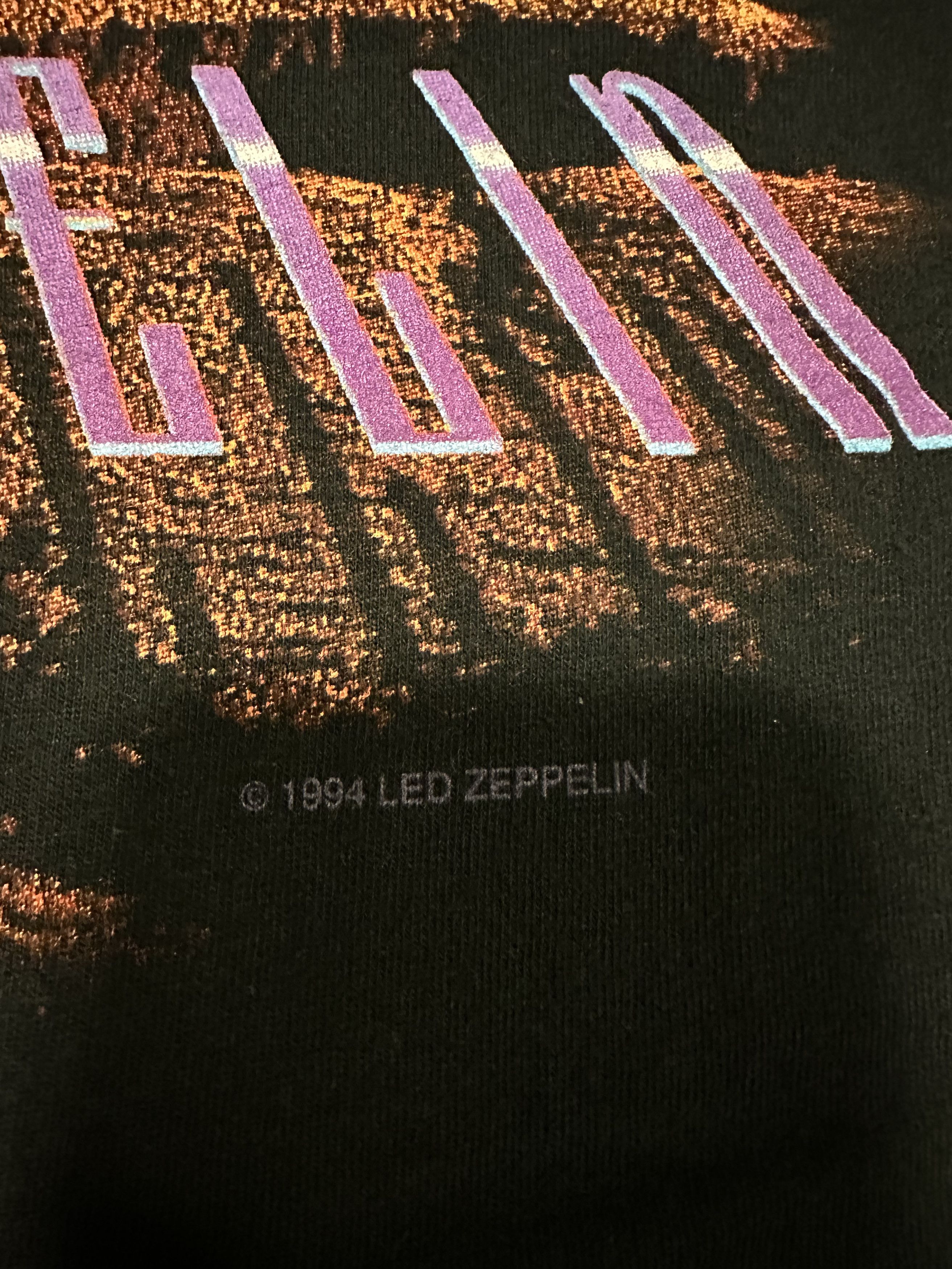 Vintage Led Zeppelin Vintage T-Shirt Size US XL / EU 56 / 4 - 3 Thumbnail