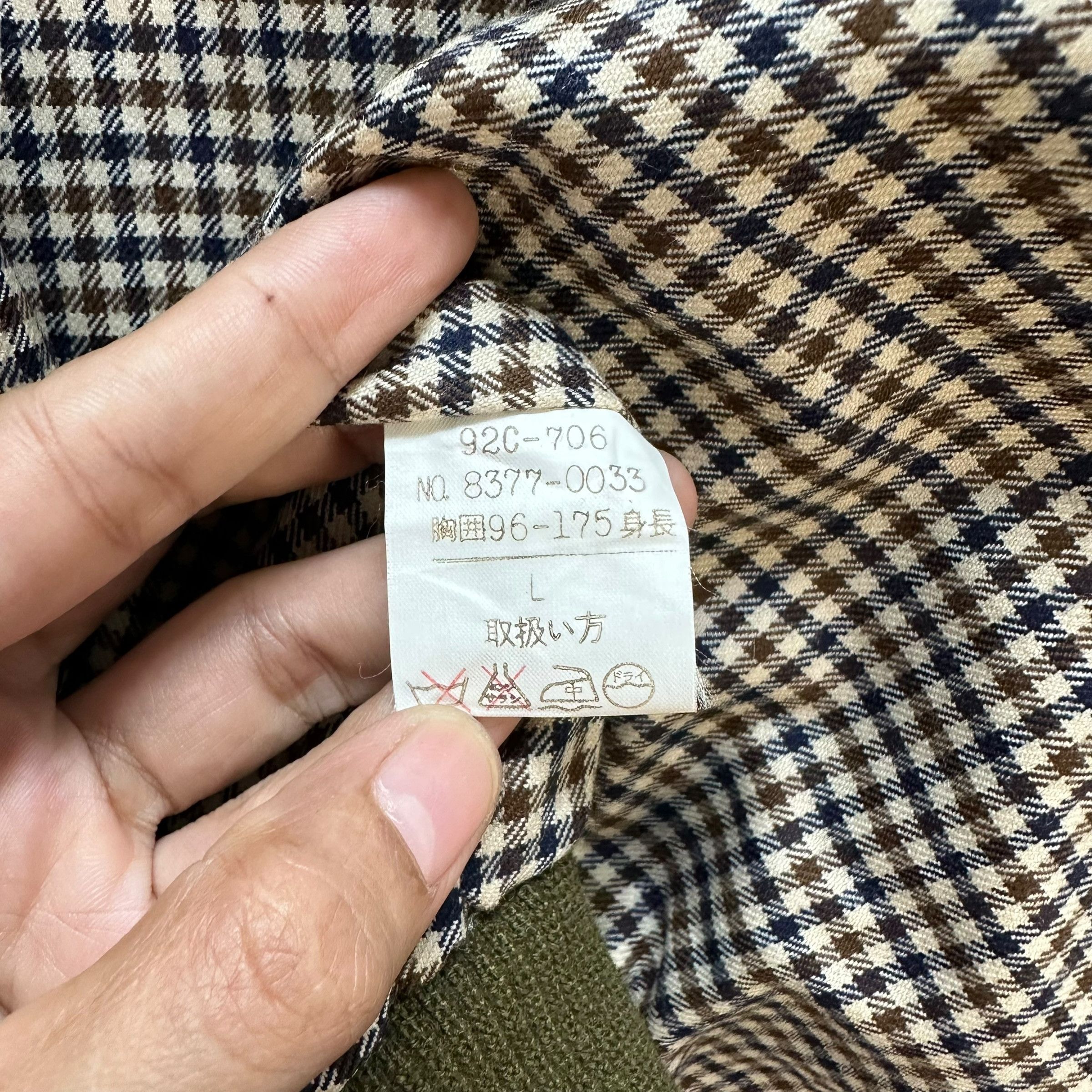 Aquascutum AQUASCUTUM Casual Jacket #A46-1087 Size US L / EU 52-54 / 3 - 8 Thumbnail