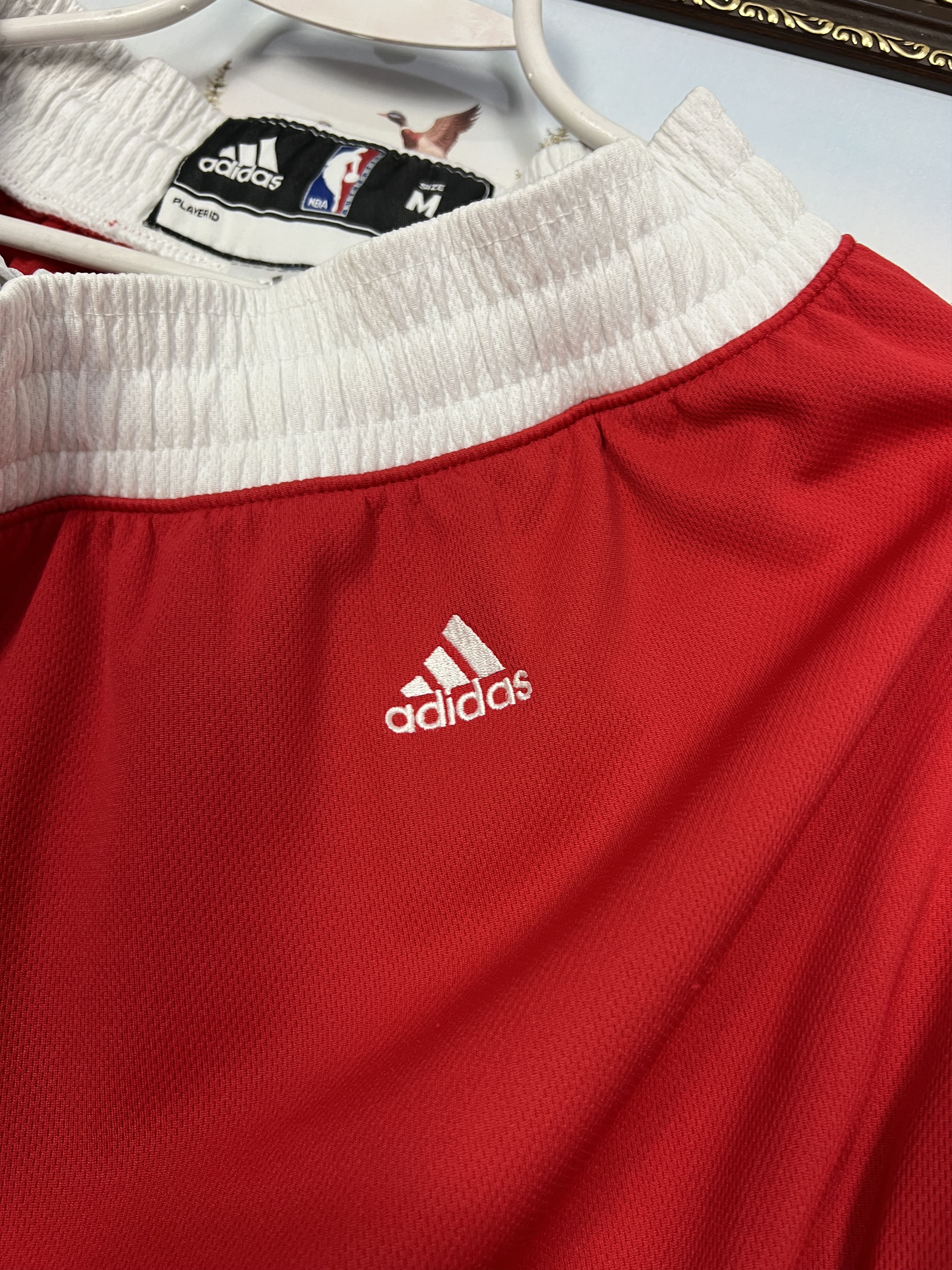 Adidas Vintage Chicago Bulls Derrick Rose NBA Shorts Rare Hype Size US 32 / EU 48 - 5 Thumbnail