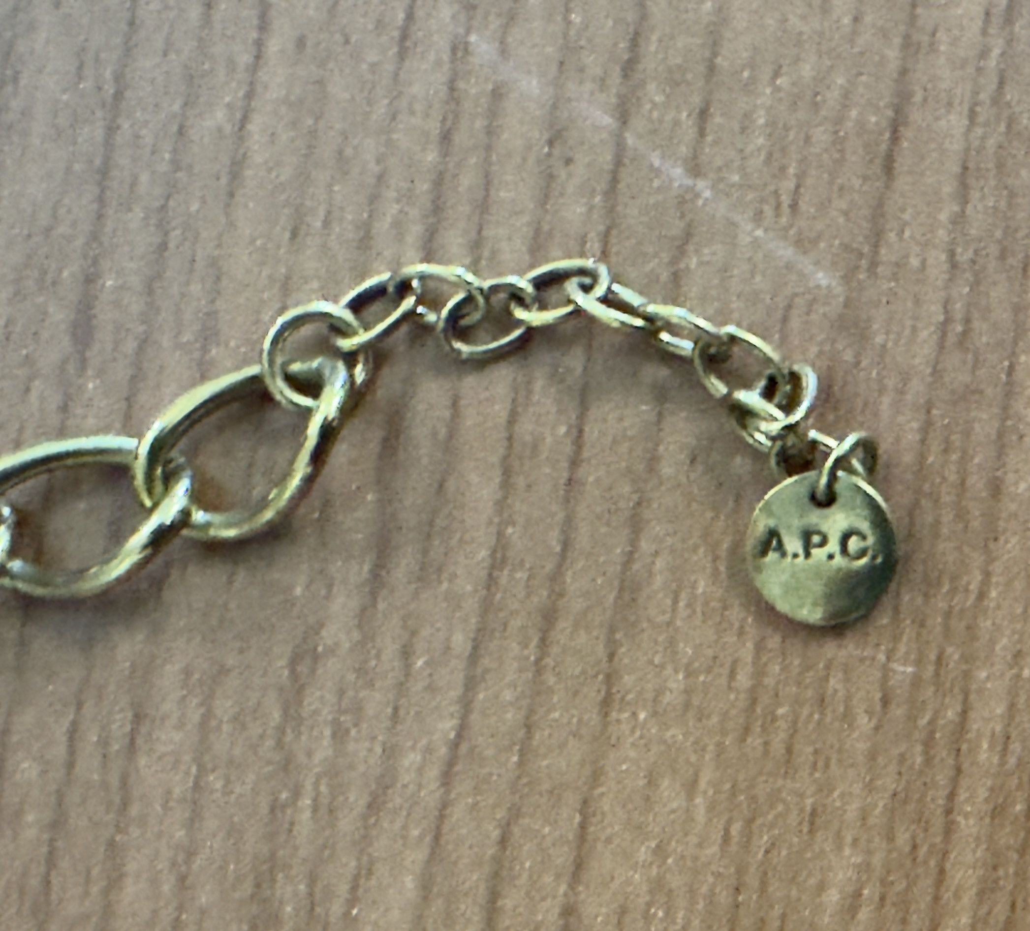 A.P.C. Gold Melissa Necklace Size ONE SIZE - 3 Thumbnail