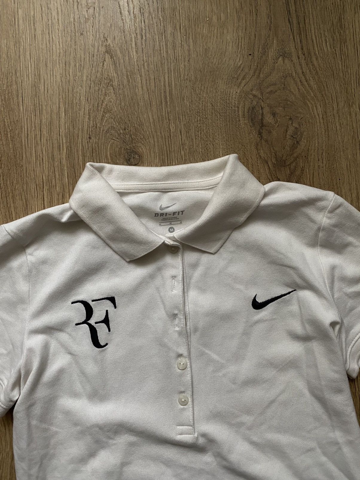 Nike Vintage Nike Roger Federer Tennis polo shirt Size US S / EU 44-46 / 1 - 2 Thumbnail