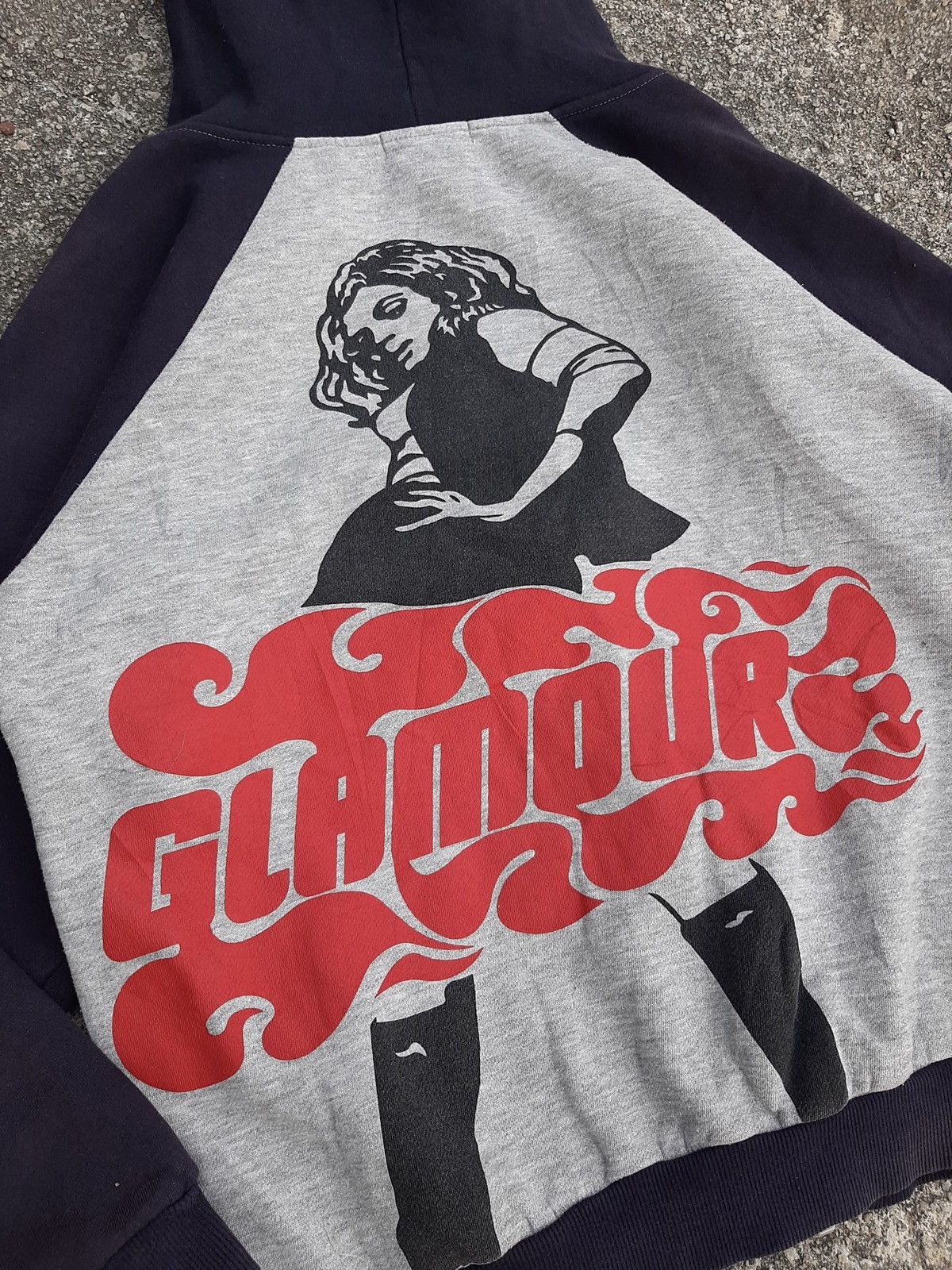 Hysteric Glamour Vintage 90s Hysteric Glamour Hoodie Rare Design Size US L / EU 52-54 / 3 - 7 Thumbnail