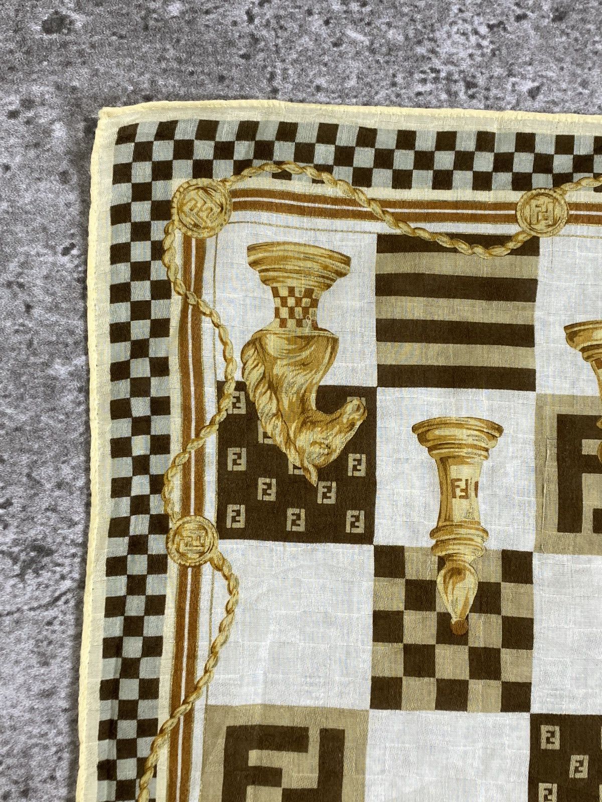 Fendi Fendi Handkerchief / Bandana / Neckerchief Size ONE SIZE - 5 Thumbnail