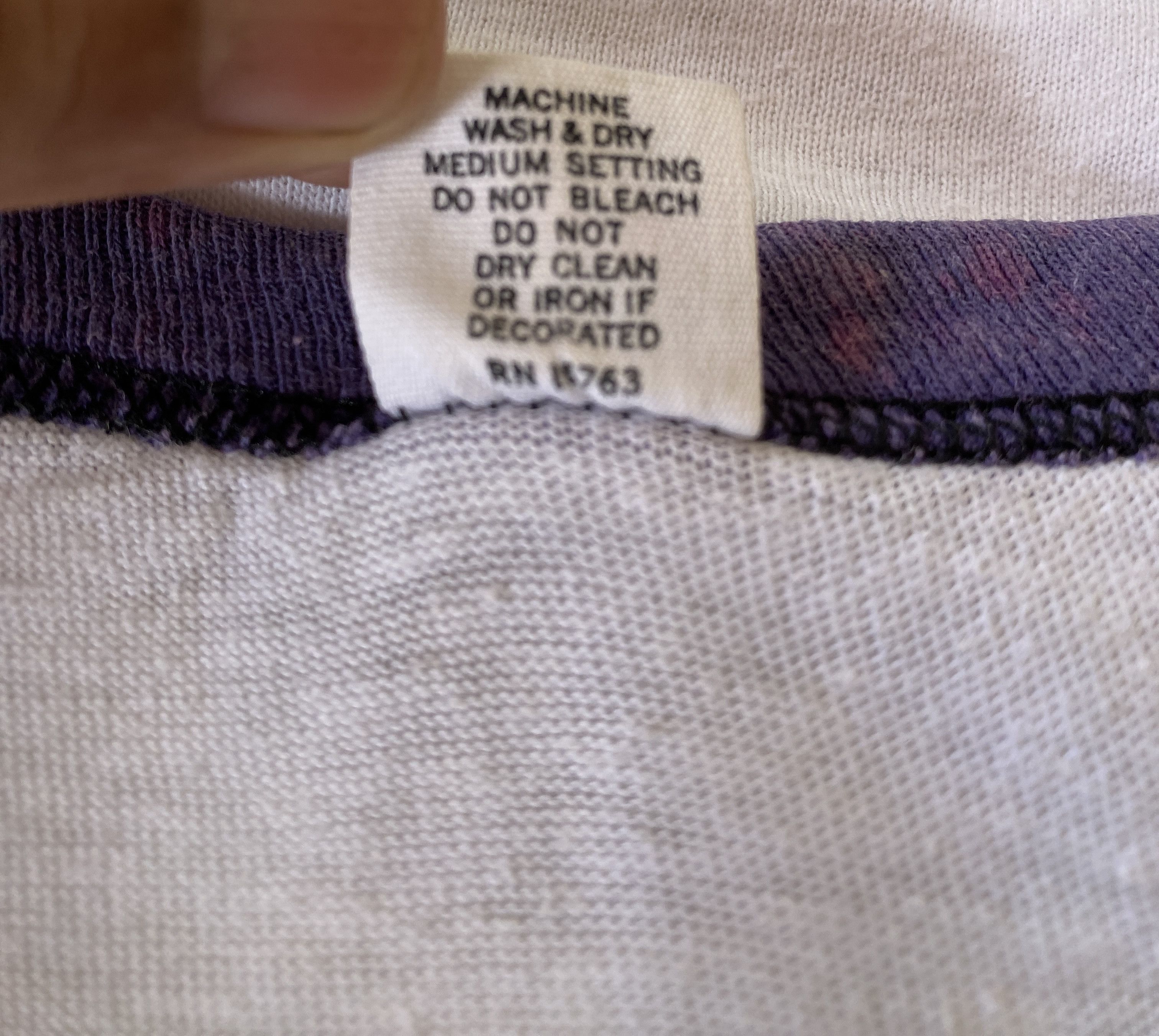 Hanes VINTAGE 90' NIKE RINGER T SHIRT Size US L / EU 52-54 / 3 - 9 Thumbnail