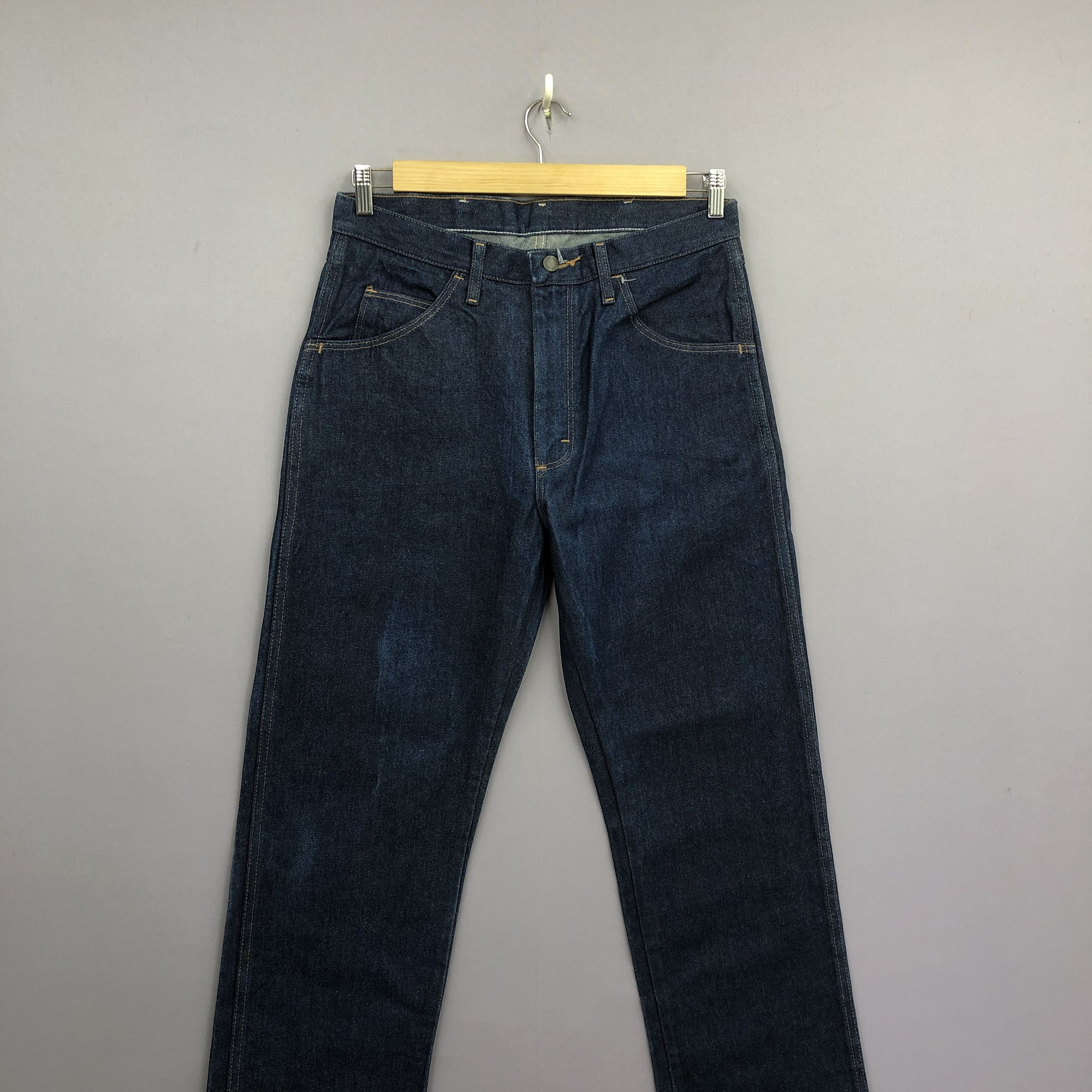 Rustler Vintage 90s Rustler Blue Washed Jeans Denim Pants. Size US 32 / EU 48 - 3 Thumbnail