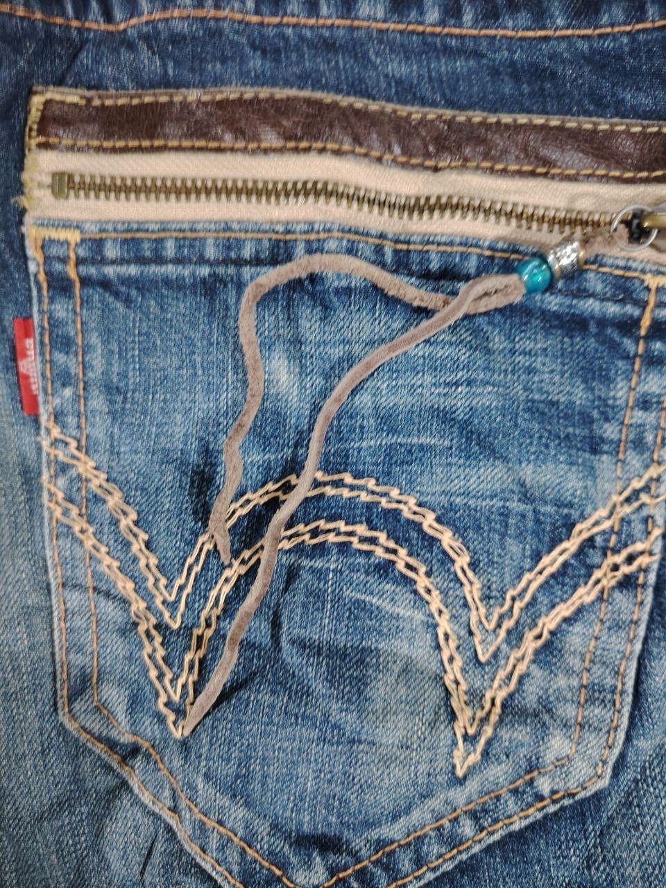Edwin Vintage Edwin 503 Blue Trip Selvedge Denim - Straight Fit Size US 32 / EU 48 - 5 Thumbnail