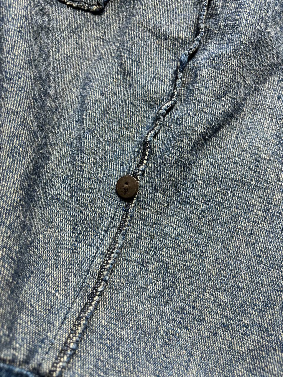 Japanese Brand × Vintage Vintage Y2K Sativa The Hemp Choice Denim Workwear Jacket Size US M / EU 48-50 / 2 - 6 Thumbnail