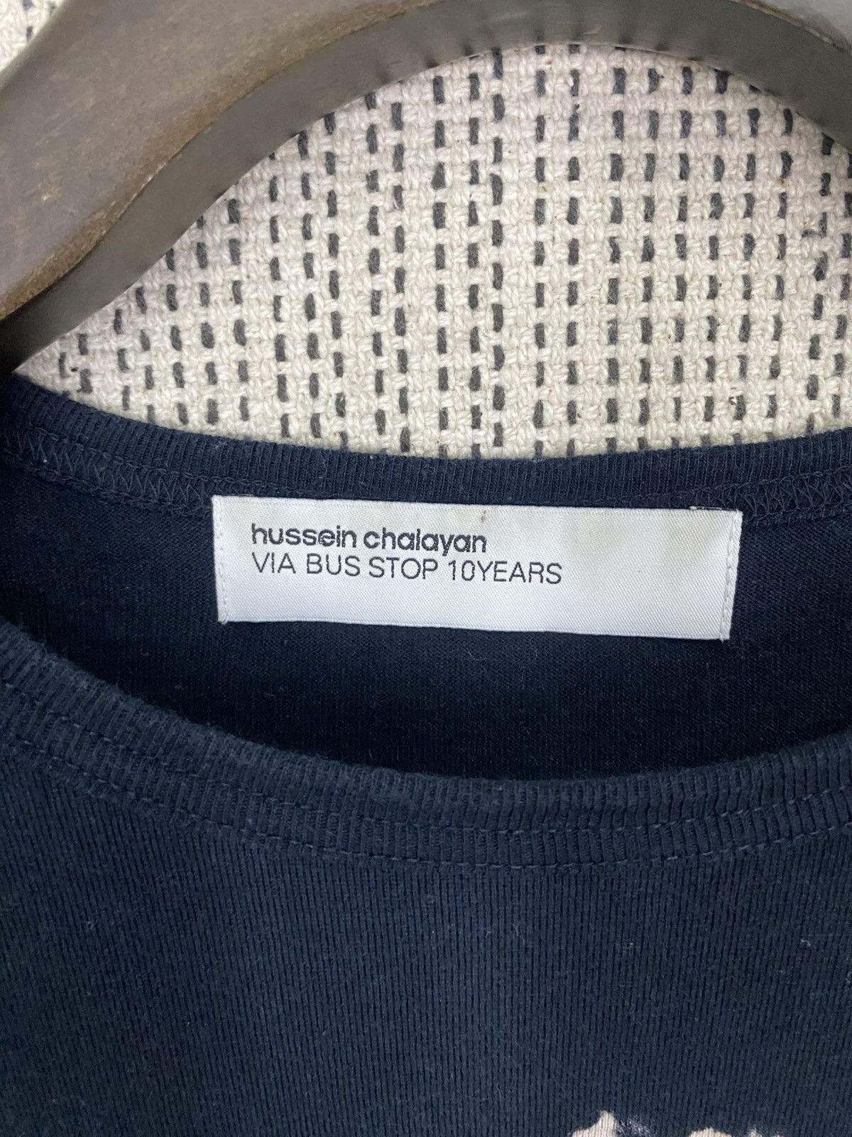 Hussein chalayan via bus stop 10 years tshirt