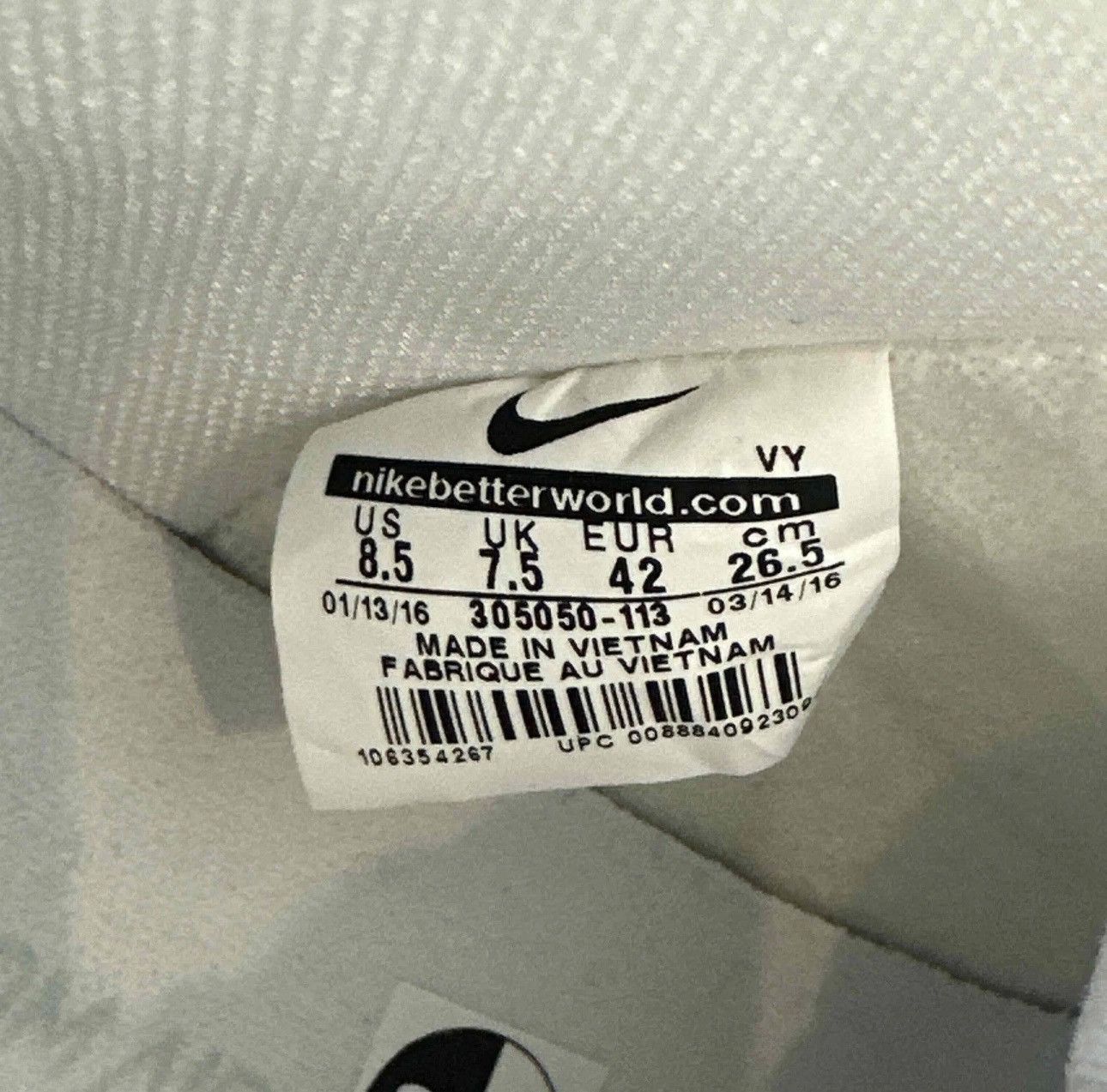 Nike SB Nike SB Dunk High White Ice Size US 8.5 / EU 41-42 - 7 Thumbnail