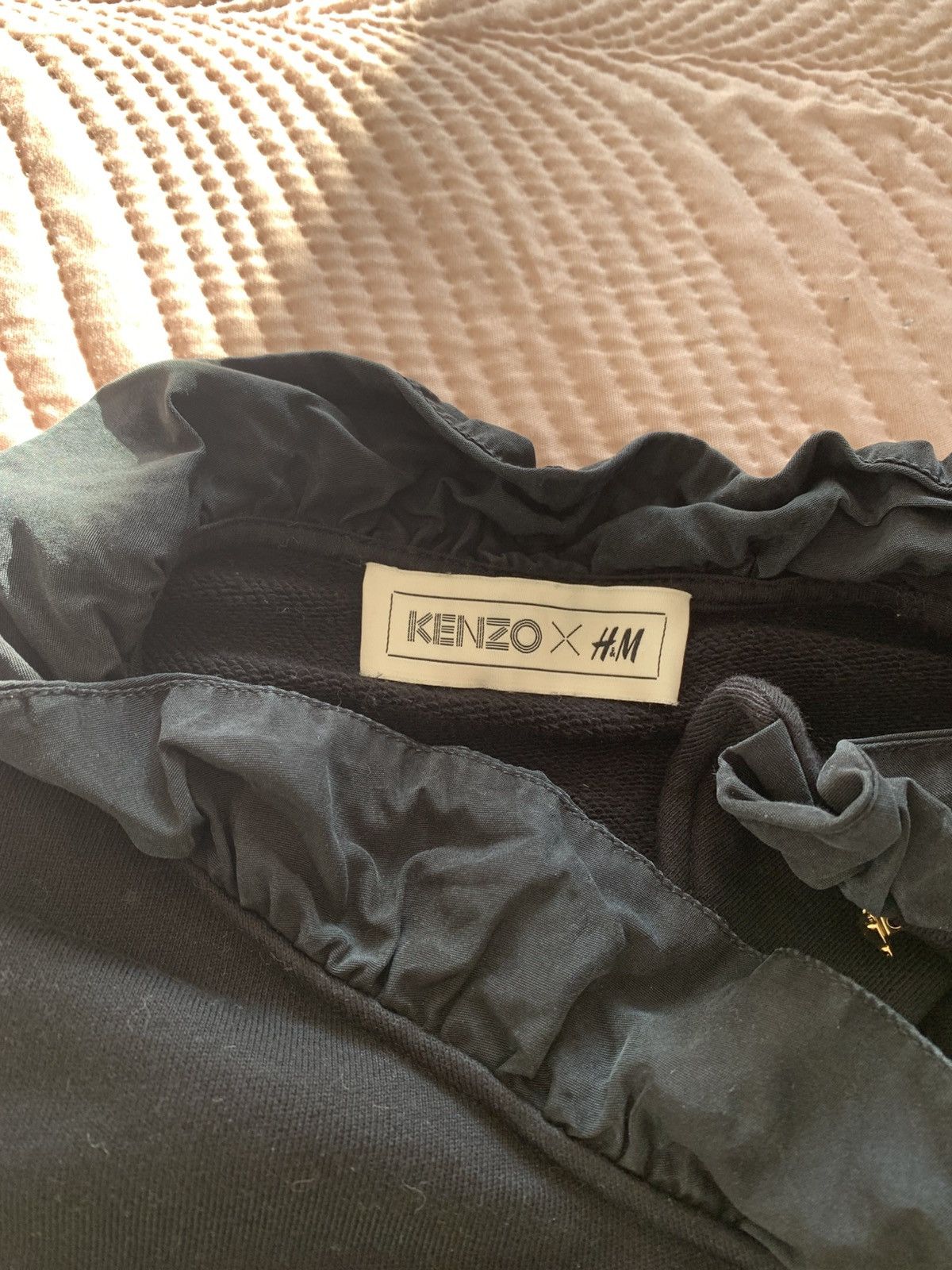 H&M × Kenzo Kenzo x H&M Hoodie – Black with Embroidered Tiger Size M / US 6-8 / IT 42-44 - 6 Thumbnail