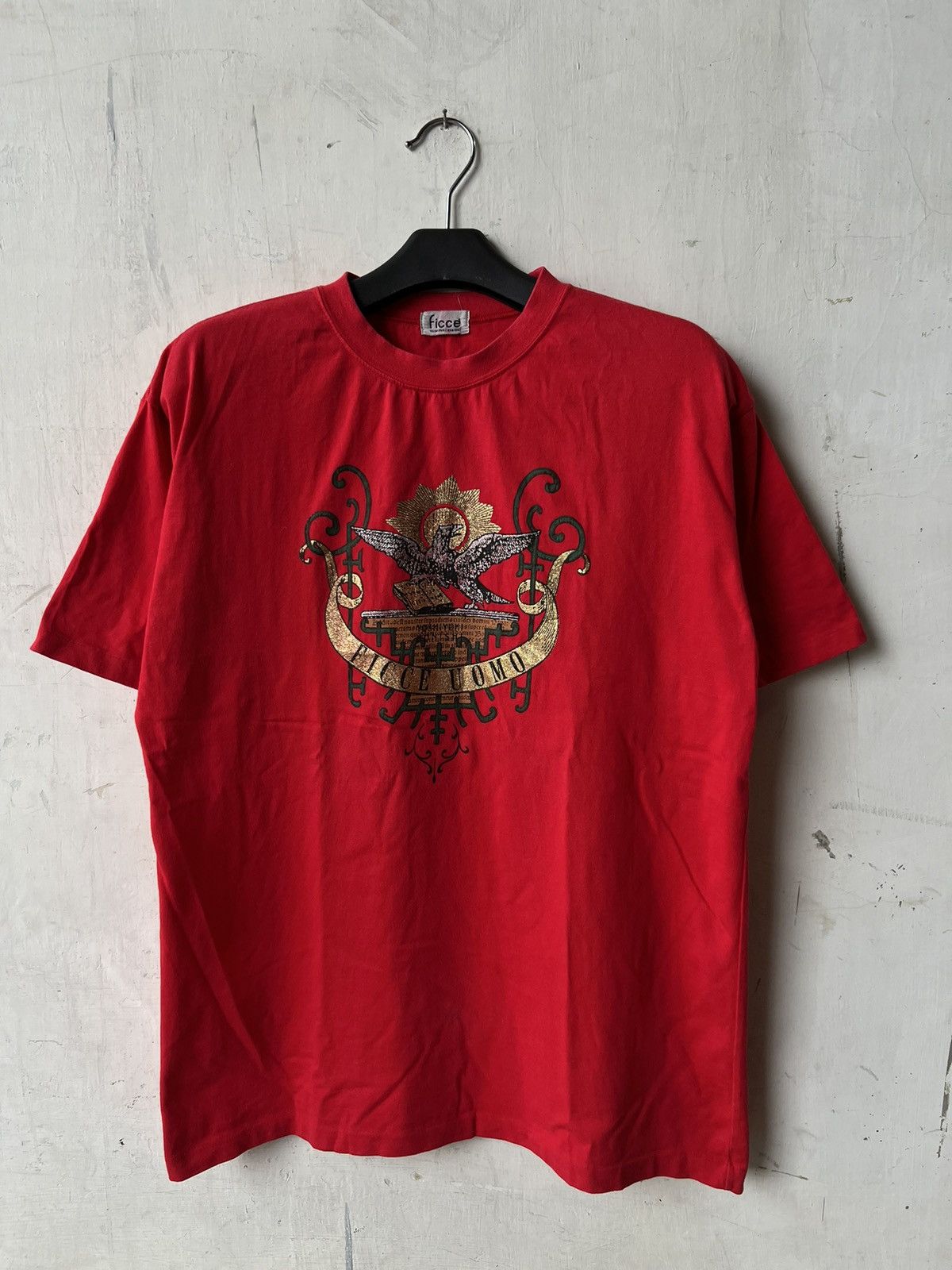 Japanese Brand × Yoshiyuki Konishi Vintage Ficce Uomo Tee Size US M / EU 48-50 / 2 - 1 Thumbnail
