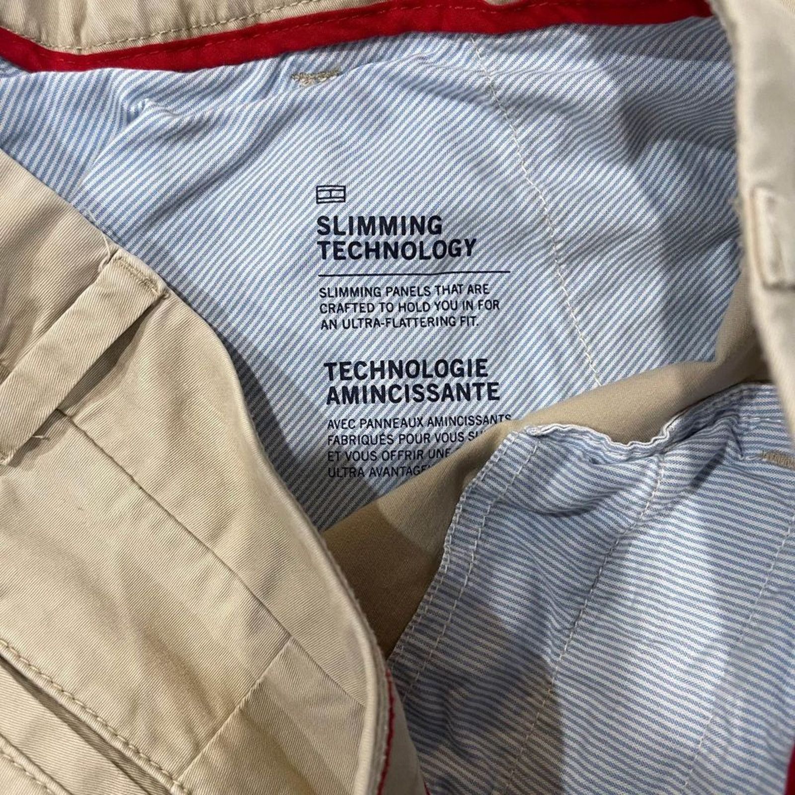 Tommy Hilfiger Tommy Hilfiger Slim Fit Solid Khaki Chino Pant Women’s 6 Size 28" / US 6 / IT 42 - 9 Thumbnail