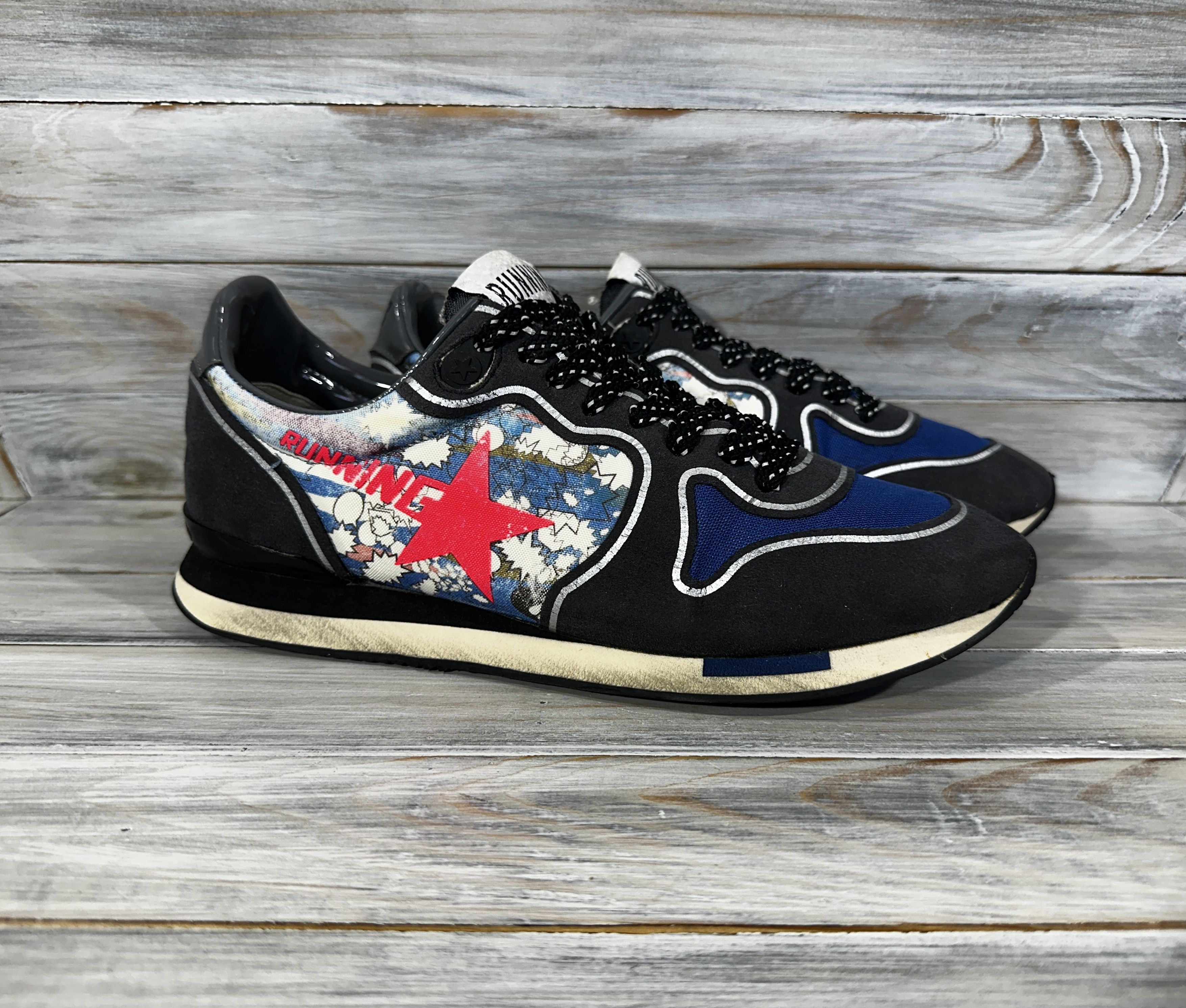 Golden Goose Running Ggdb Sneakers Madeinitaly Casual Shoes in Black, Women's (Size 9)