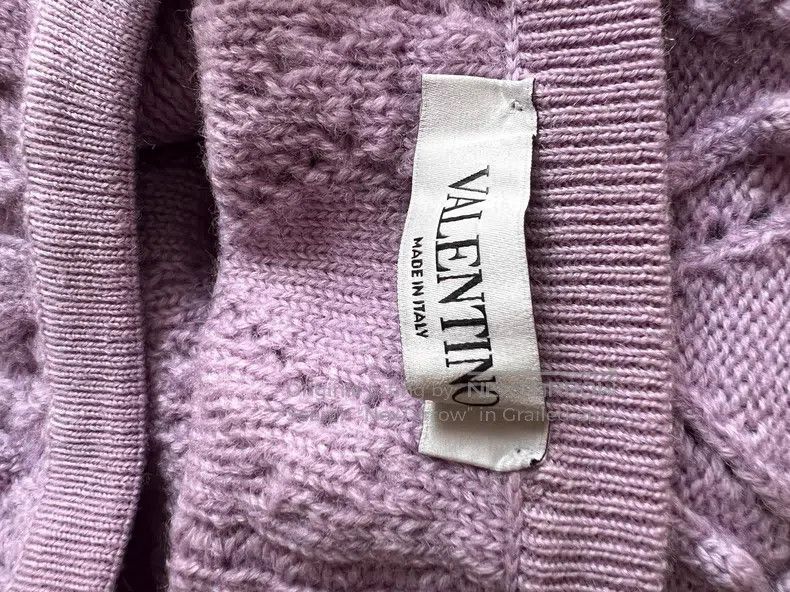 Valentino Valentino Wool cropped size S sweater Size S / US 4 / IT 40 - 2 Thumbnail