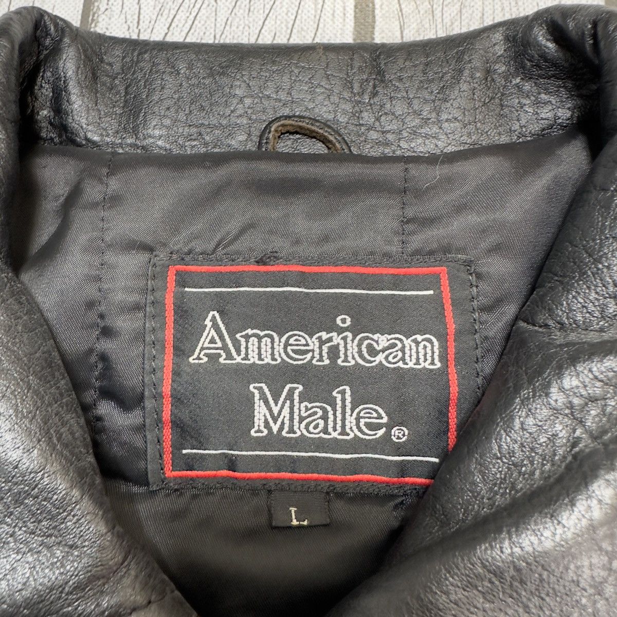 Vintage Vintage American Male leather jacket Size US L / EU 52-54 / 3 - 4 Thumbnail