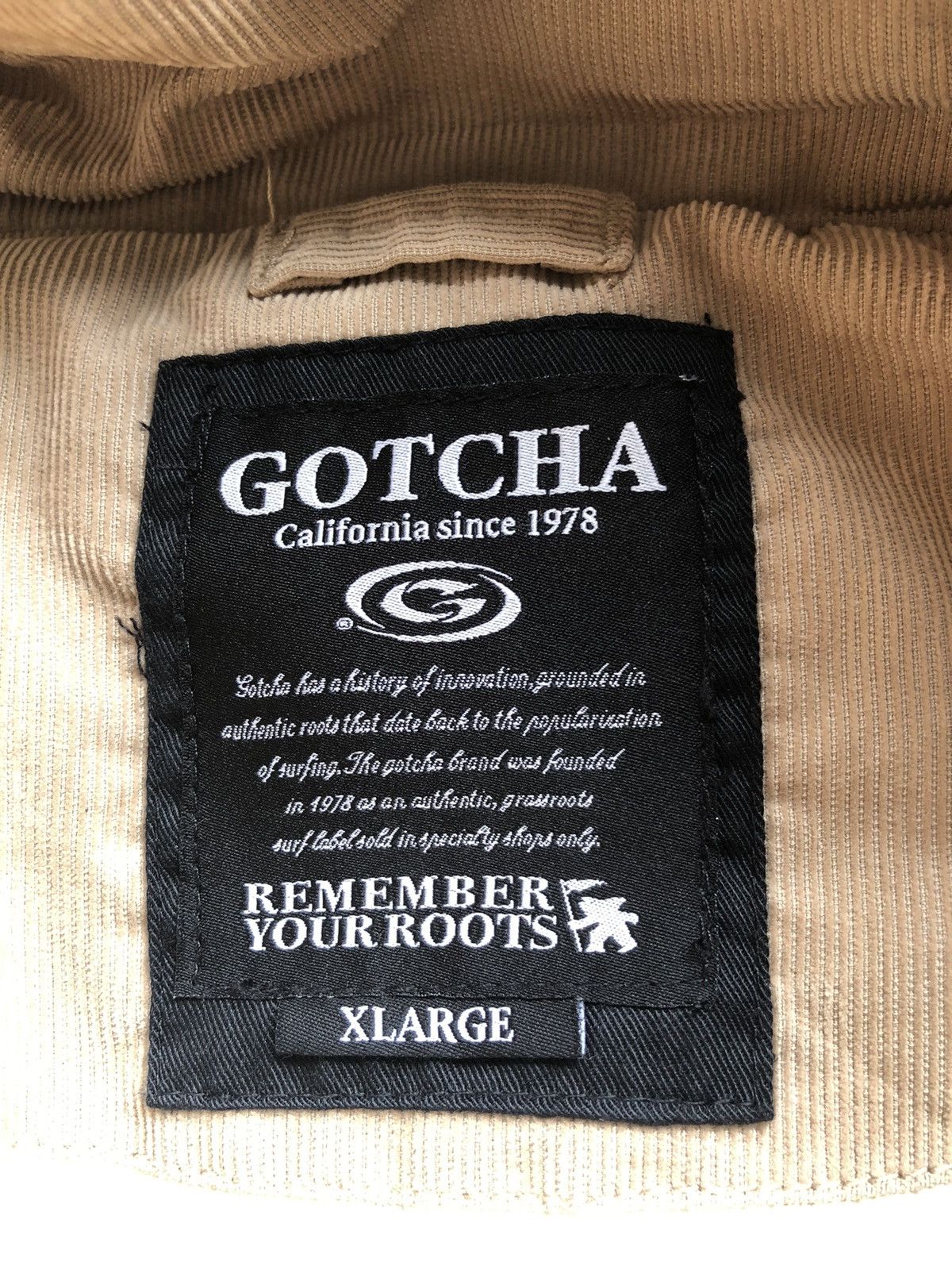 Vintage Gotcha Surf of Mind Hoodie Jacket