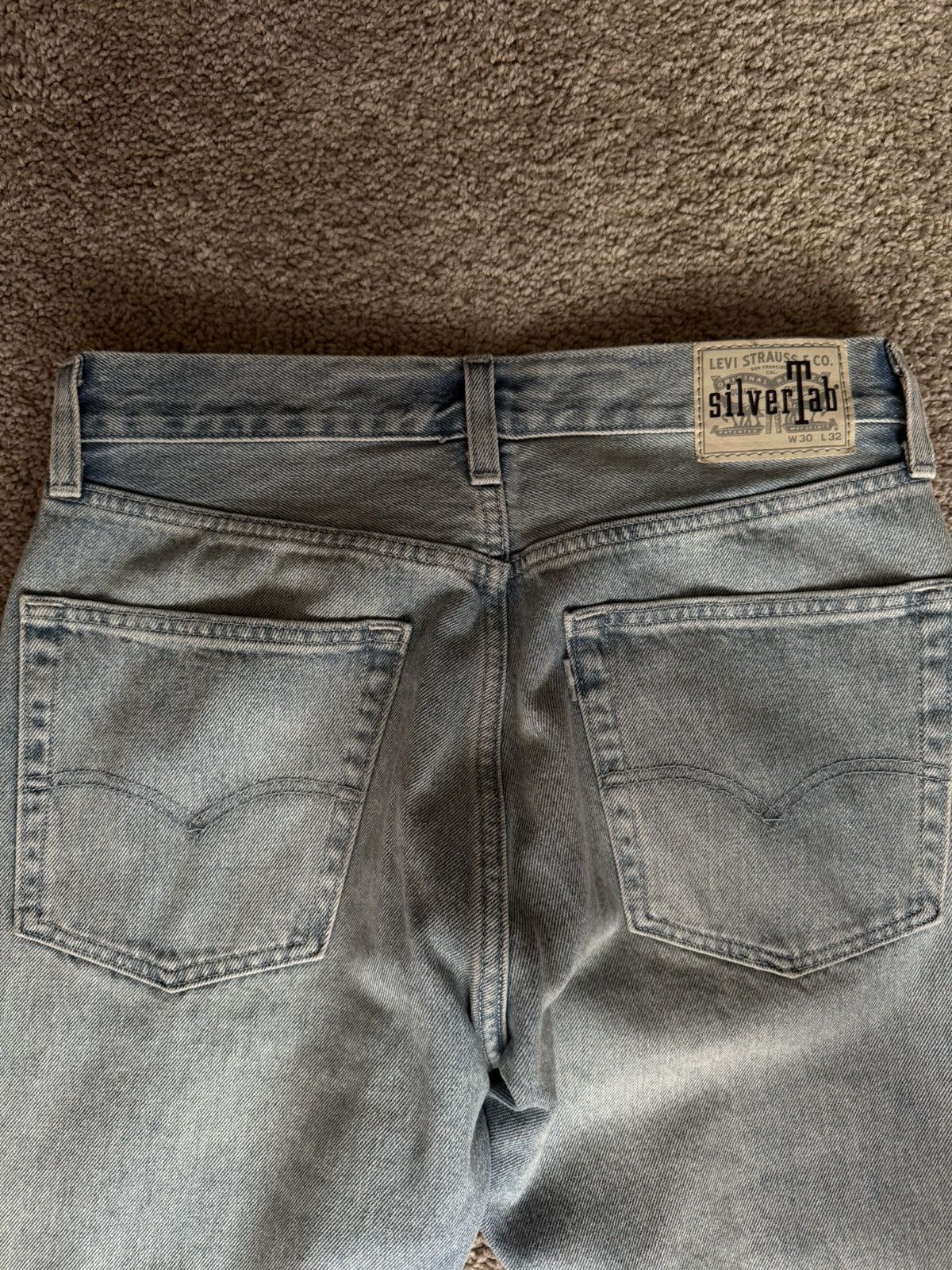 Levi's × Levi's Vintage Clothing × Vintage Silver Tab Levi’s Jeans Size US 30 / EU 46 - 7 Thumbnail