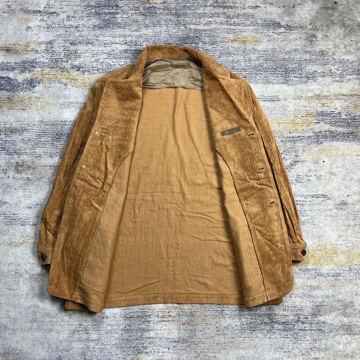 Vintage × Yohji Yamamoto Vintage 90s Y’s for men yohji Yamamoto corduroy coat jacket Size US L / EU 52-54 / 3 - 2 Thumbnail