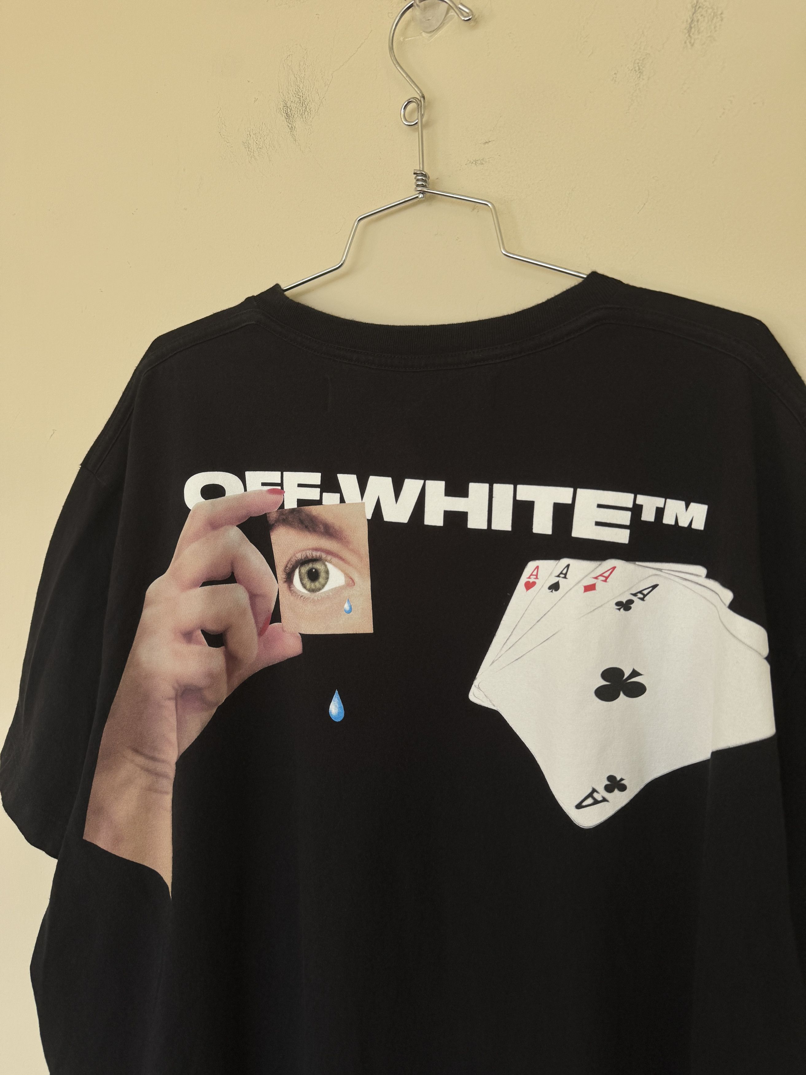 Off-White Off White Poker Tee Size US L / EU 52-54 / 3 - 11 Thumbnail
