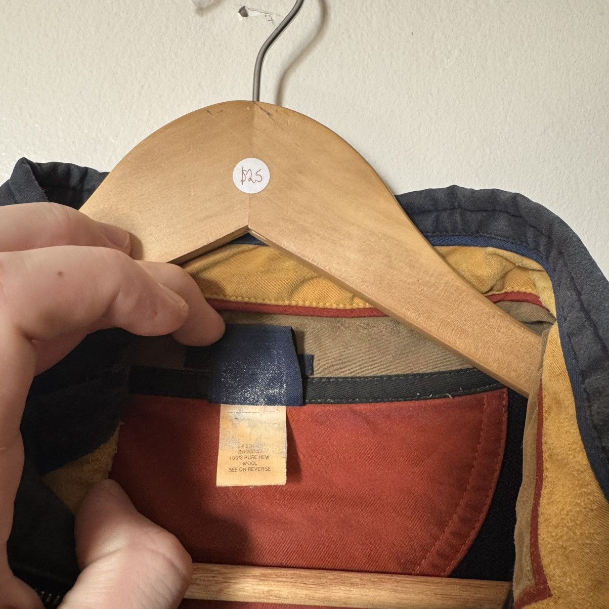 Paul & Shark × Paul Smith Paul & Shark collar spellout navy blue quarter-zip sweater Size US L / EU 52-54 / 3 - 5 Thumbnail