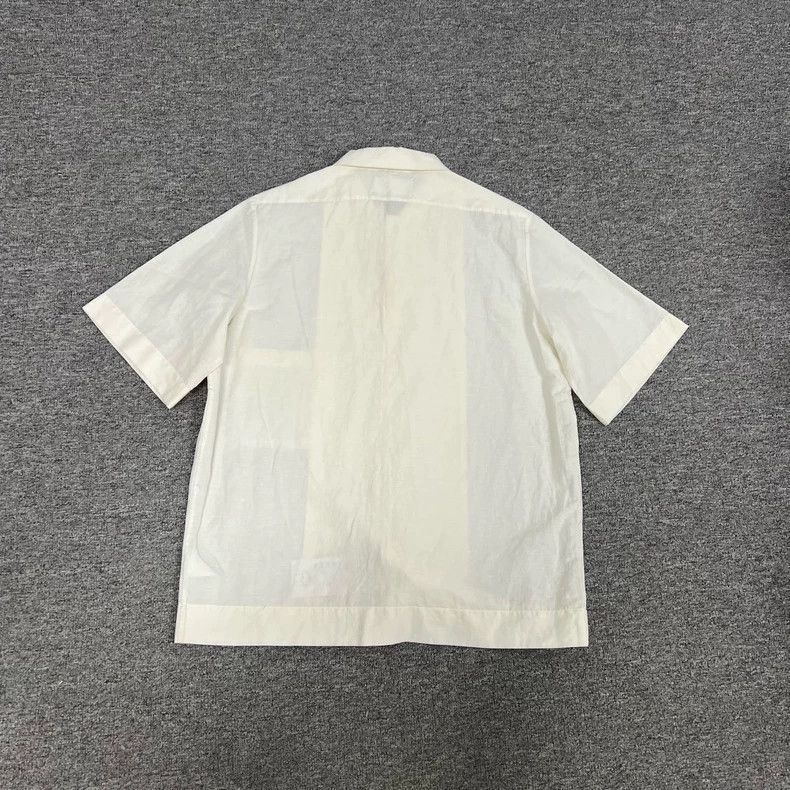 Maison Margiela Maison Margiela Cuban collar short-sleeved shirt Size US XXS / EU 40 - 2 Thumbnail