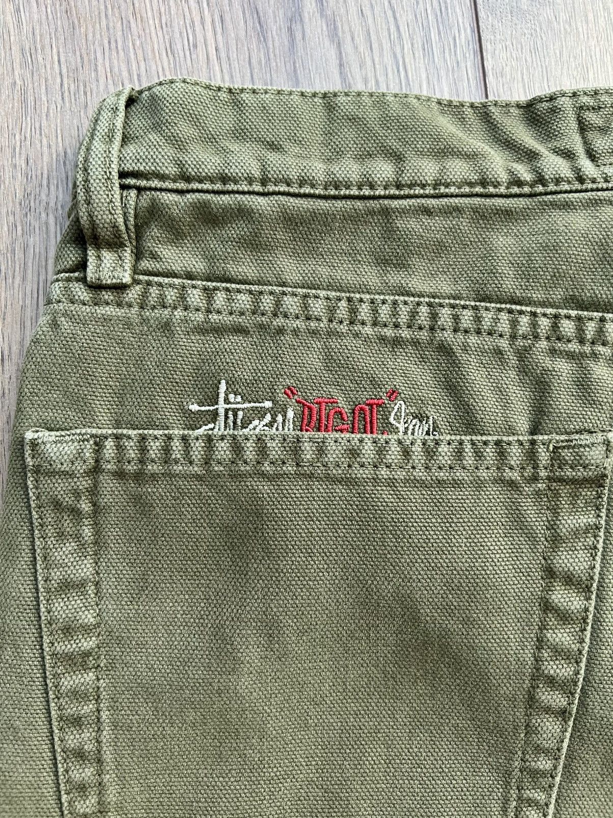 Stussy Stussy Big Ol Jean Olive Green 28 Size US 28 / EU 44 - 7 Thumbnail