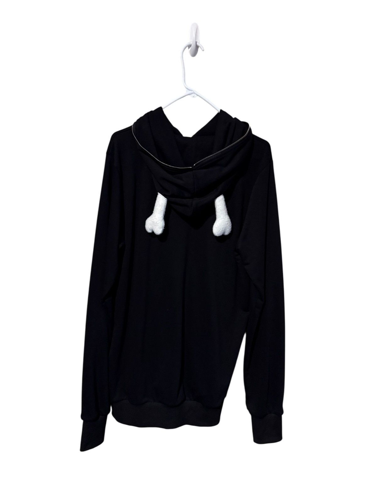 Yordy $not Bonehead Black Full Zip Up Hoodie (Yordie) Size US M / EU 48-50 / 2 - 3 Thumbnail