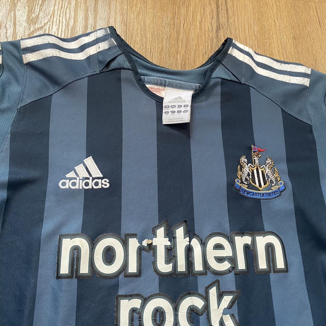 Adidas 2005-06 Newcastle Away Adidas Football Shirt Premier Size US XS / EU 42 / 0 - 6 Thumbnail