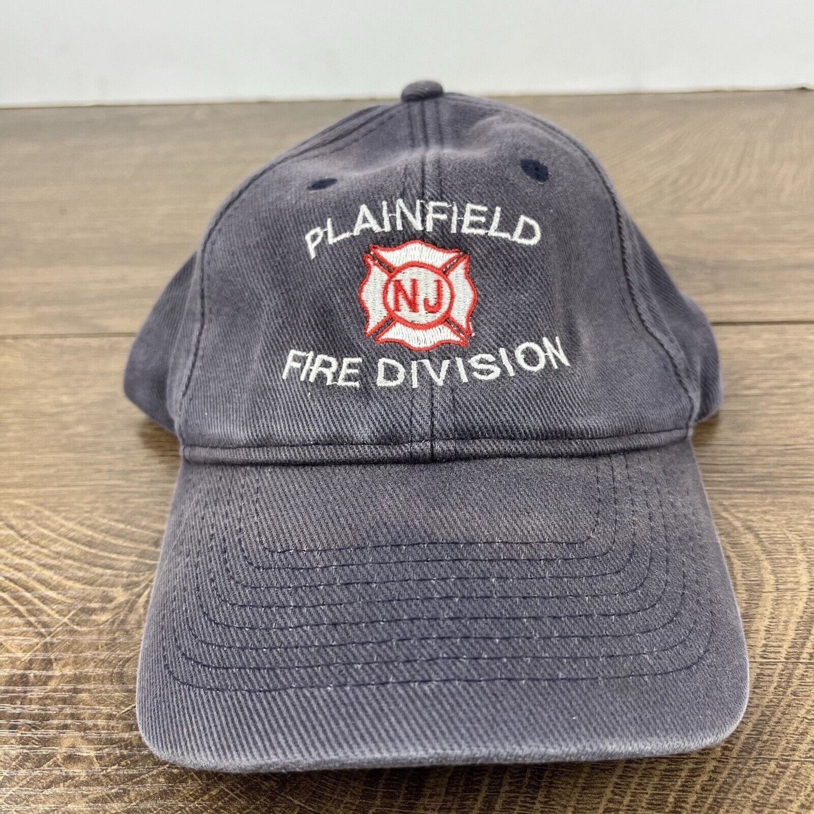 Other Plainfield Fire Division Hat NJ Hat Gray Hat Adjustable Gray Size ONE SIZE - 5 Thumbnail